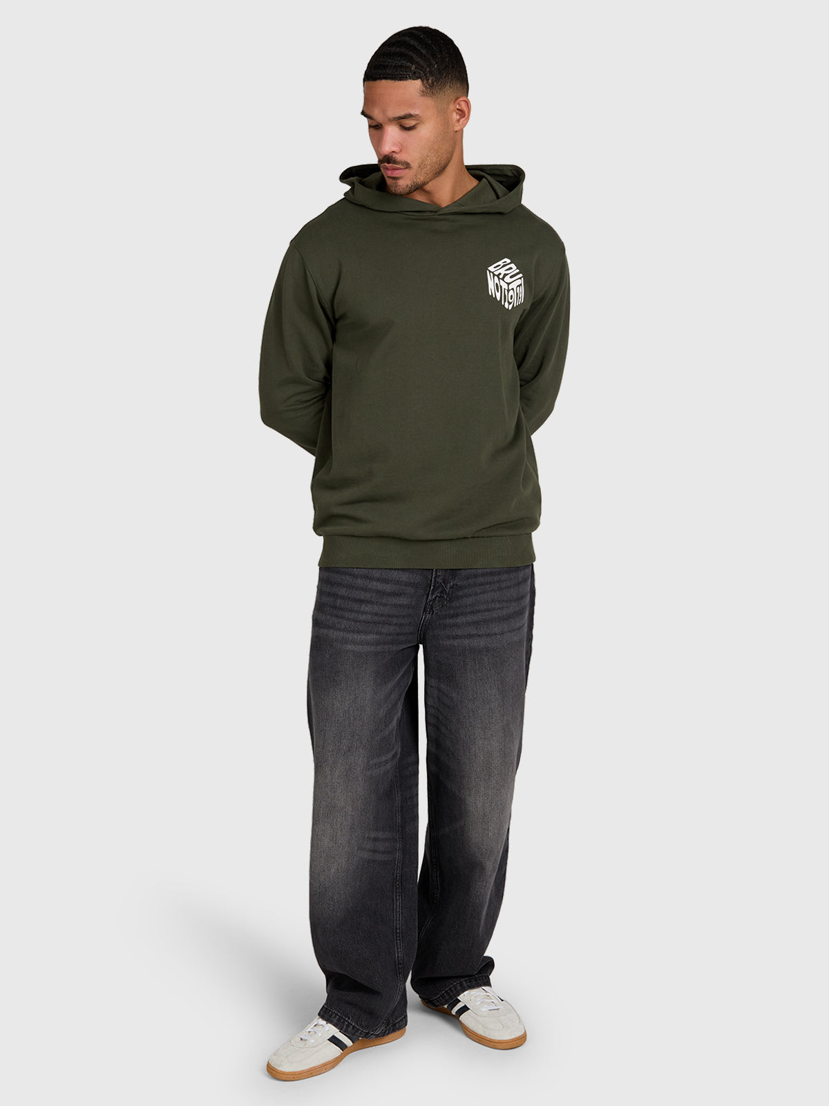 Mynne Men Hoodie | Deep Green