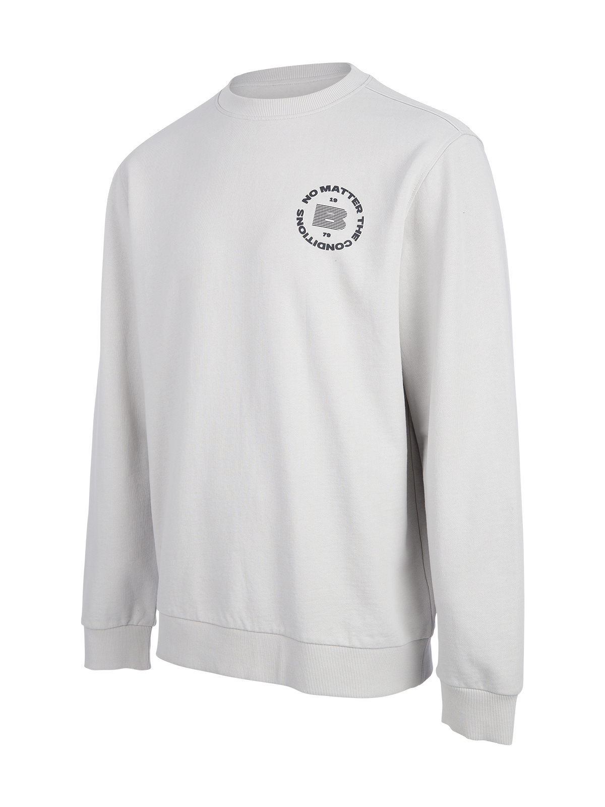 Naldis Men Crew | Soft Grey
