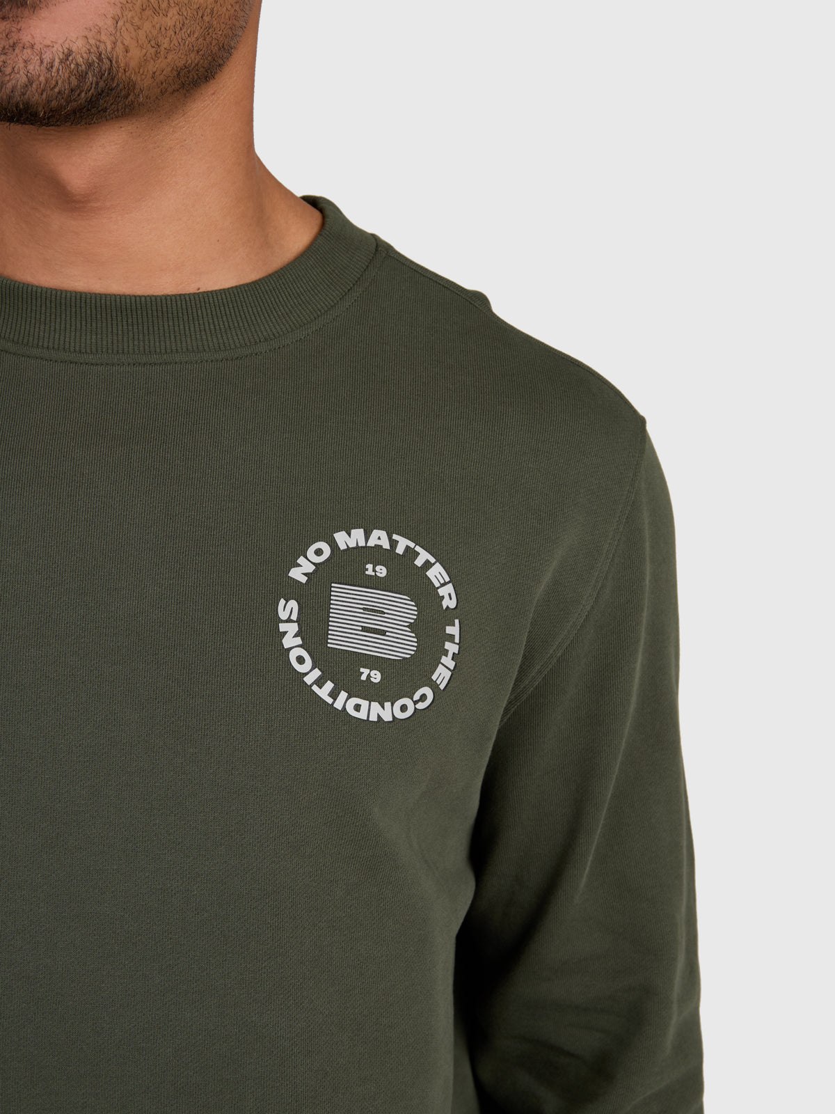 Naldis Men Crew | Deep Green