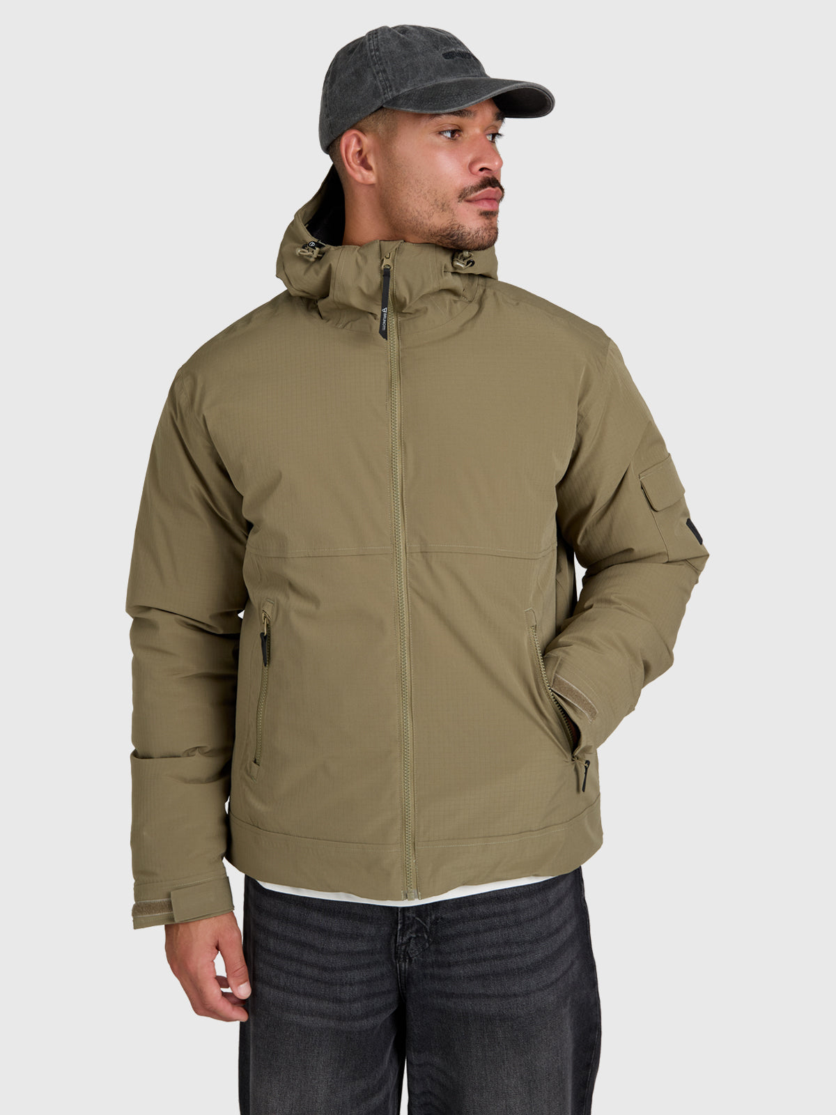 Bob Men Jacket | Dusky Green