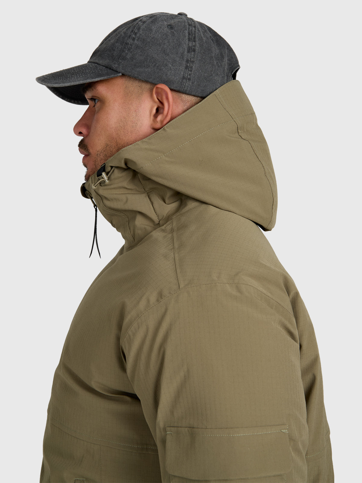 Bob Men Jacket | Dusky Green