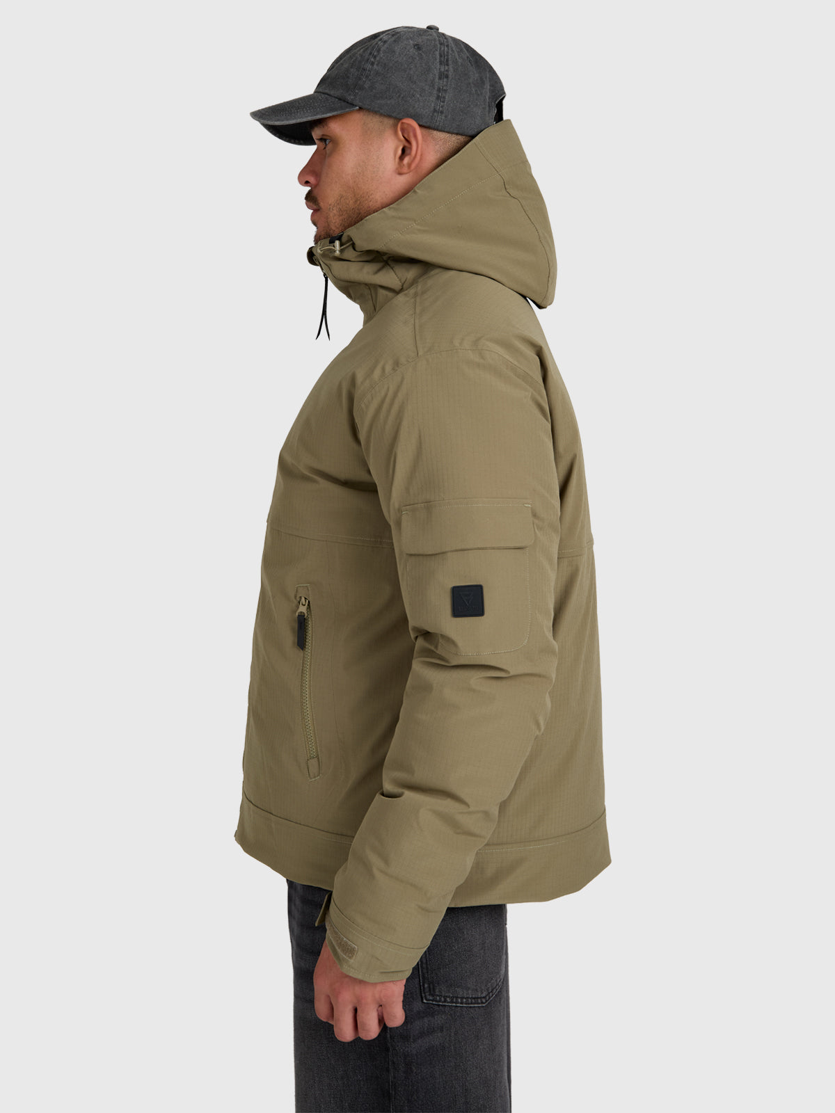Bob Men Jacket | Dusky Green