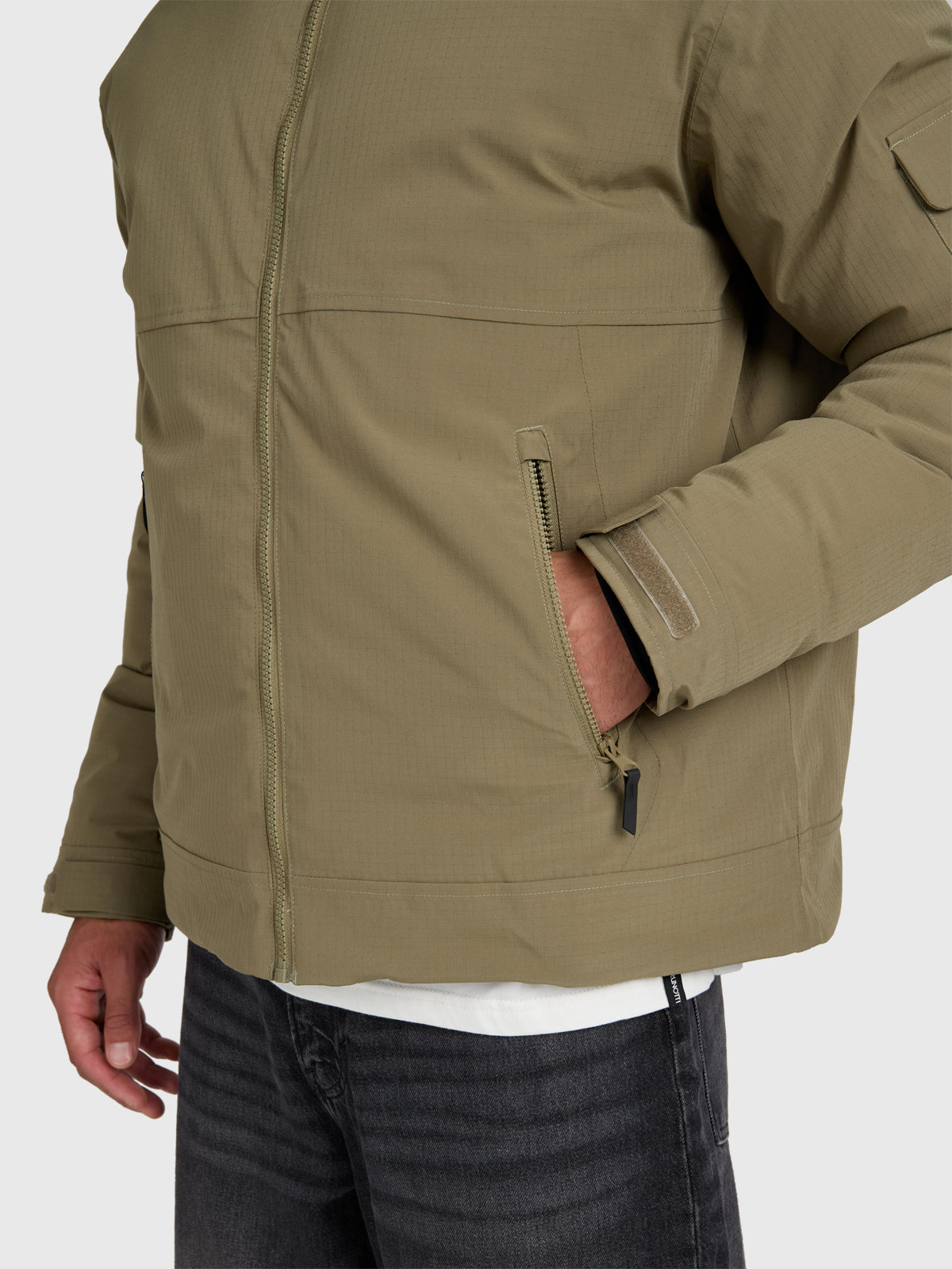 Bob Men Jacket | Dusky Green