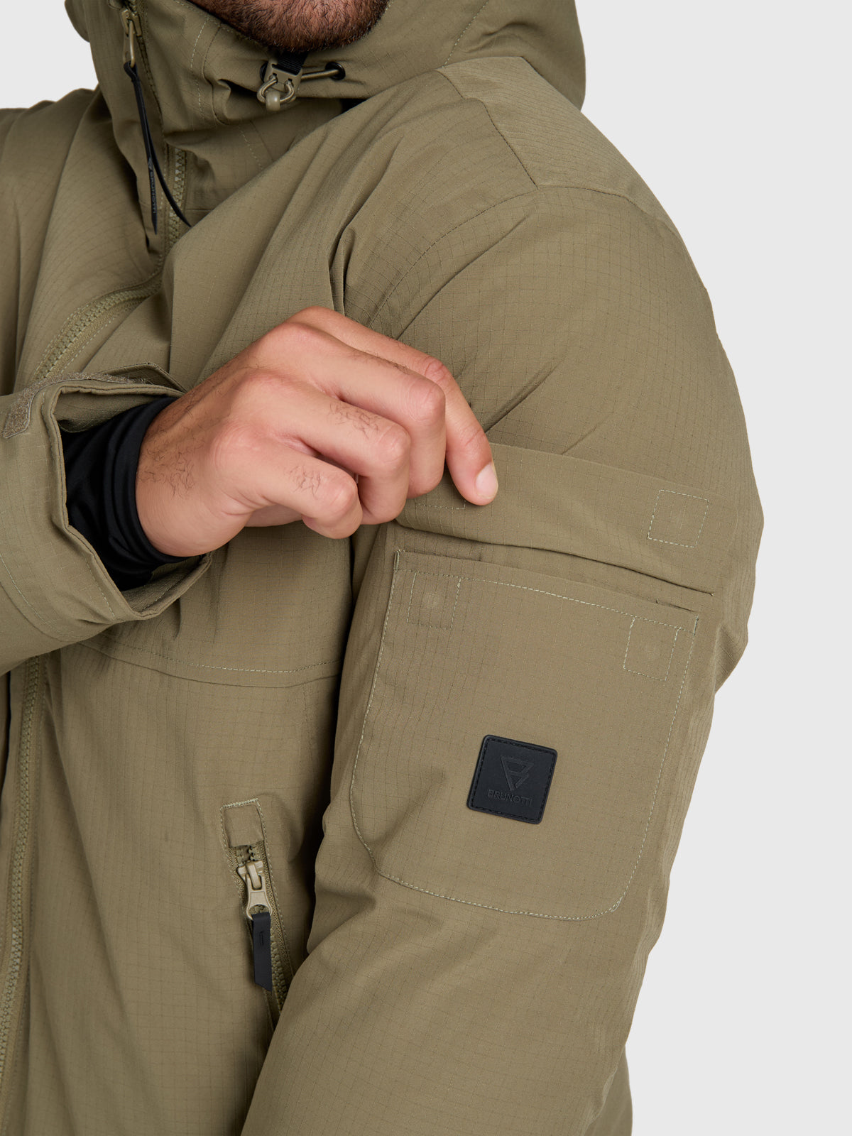Bob Men Jacket | Dusky Green