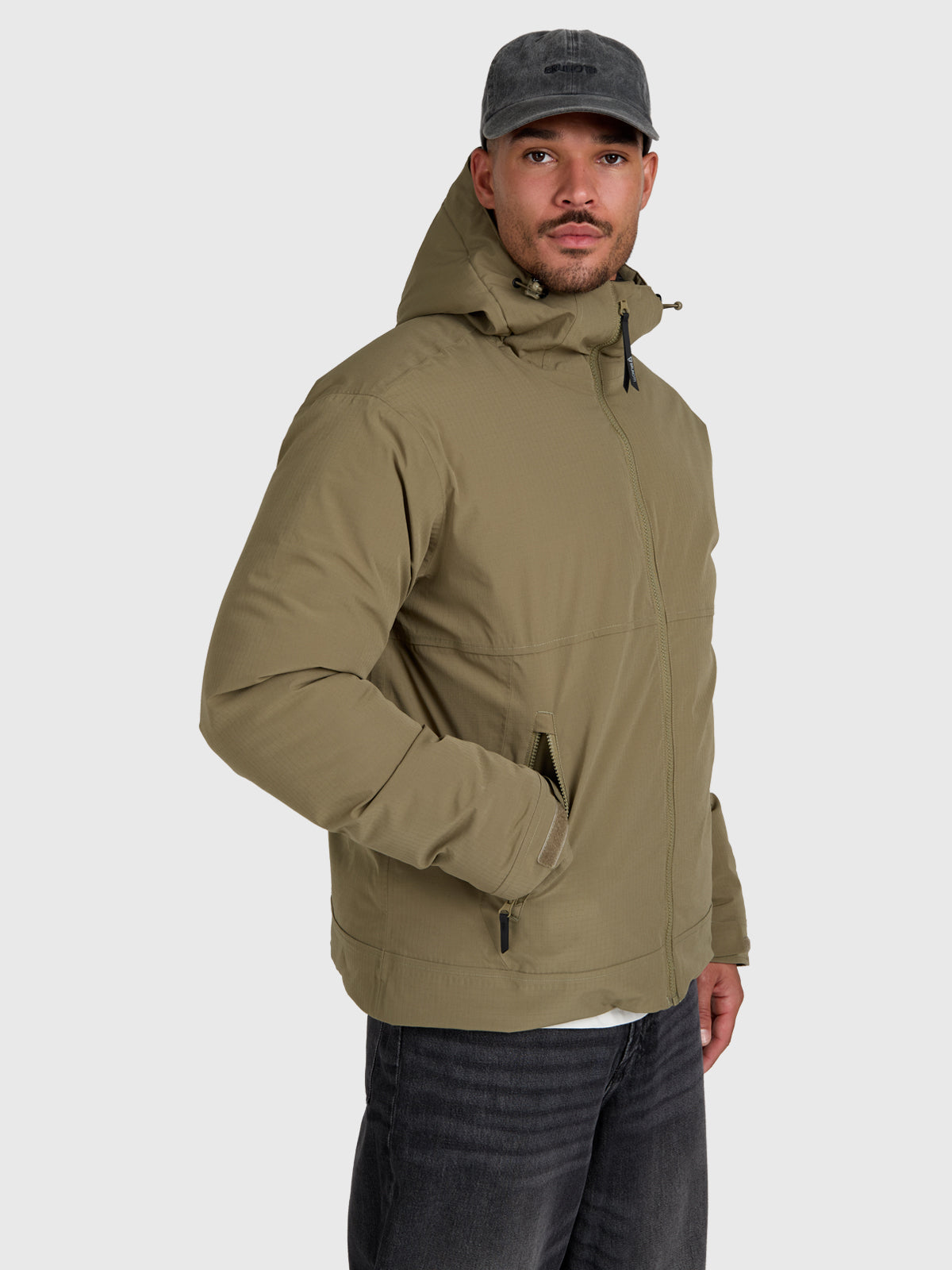 Bob Men Jacket | Dusky Green