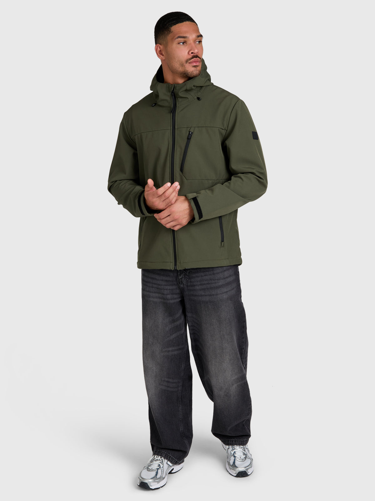 Mick Men Softshell Jacket | Deep Green