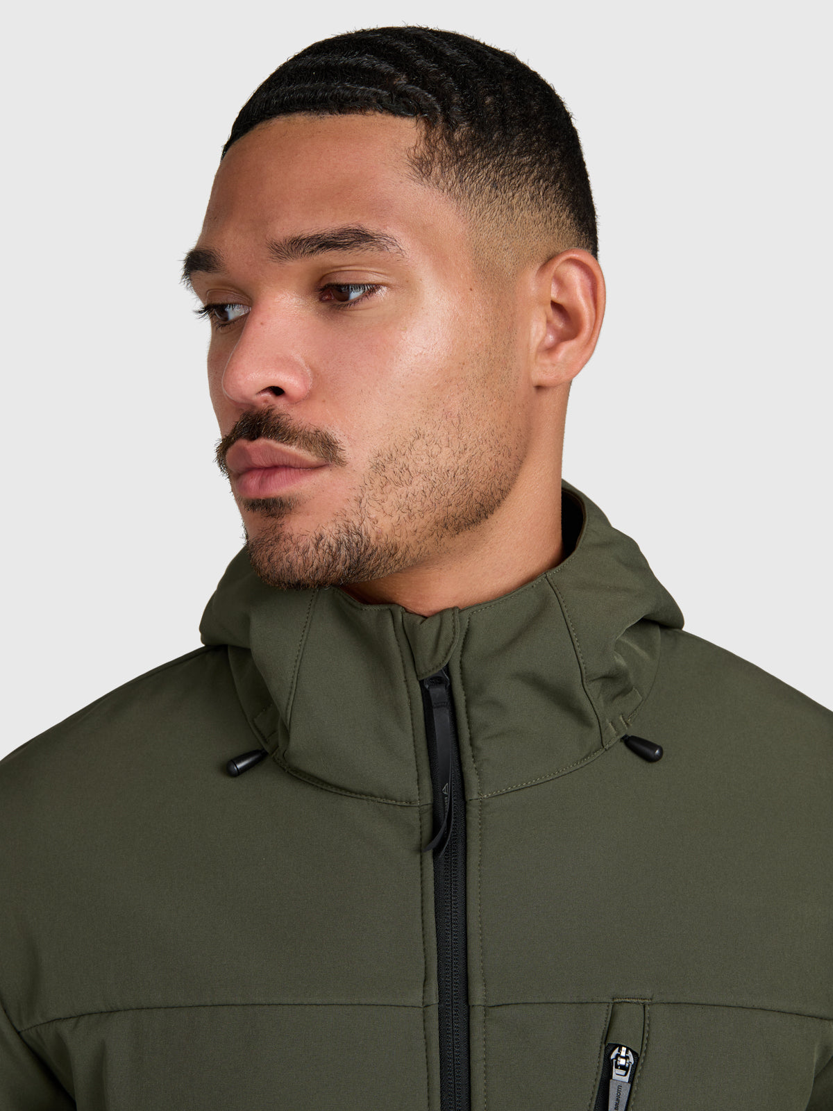 Mick Men Softshell Jacket | Deep Green