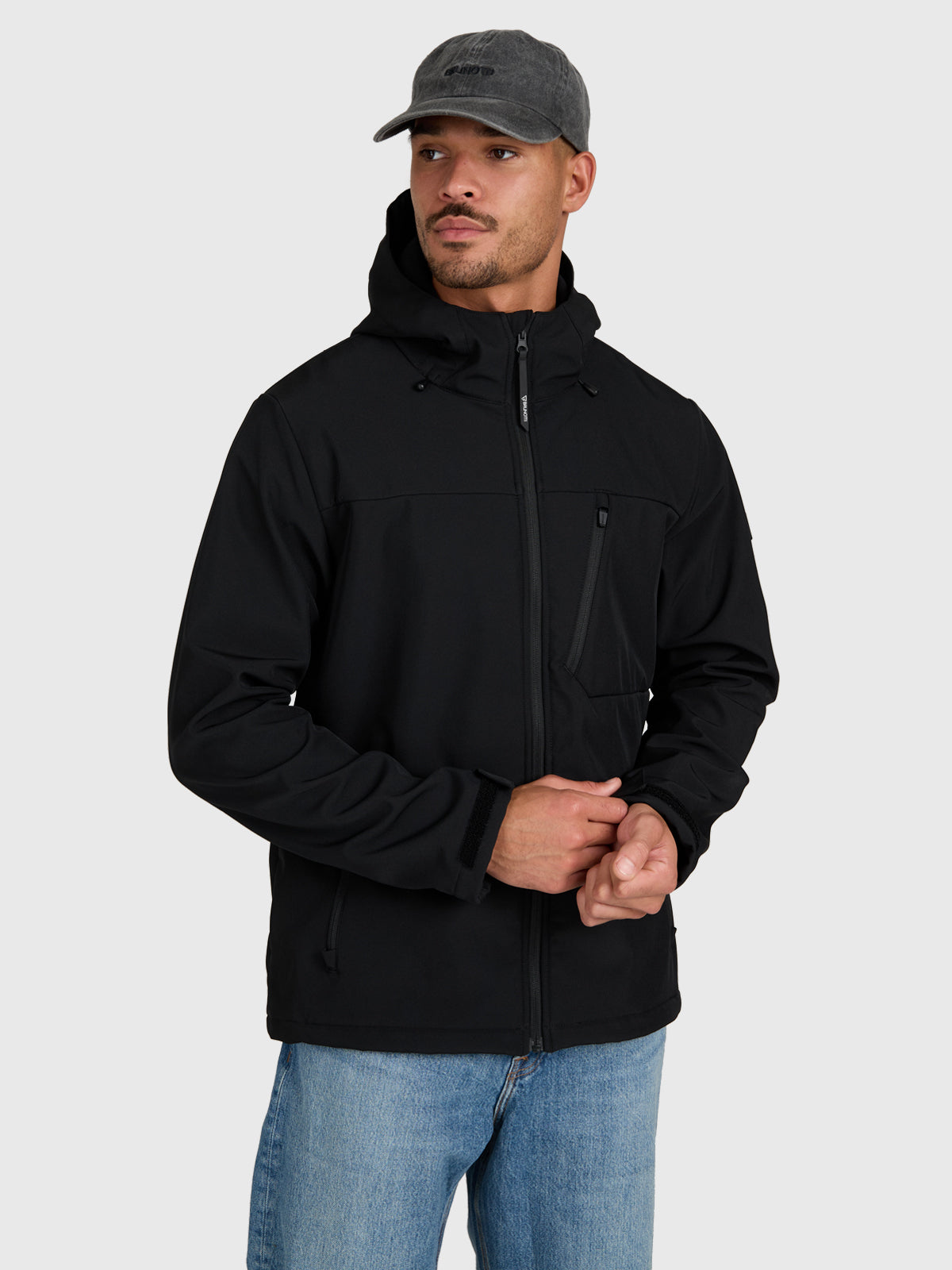 Mick Men Softshell Jacket | Black