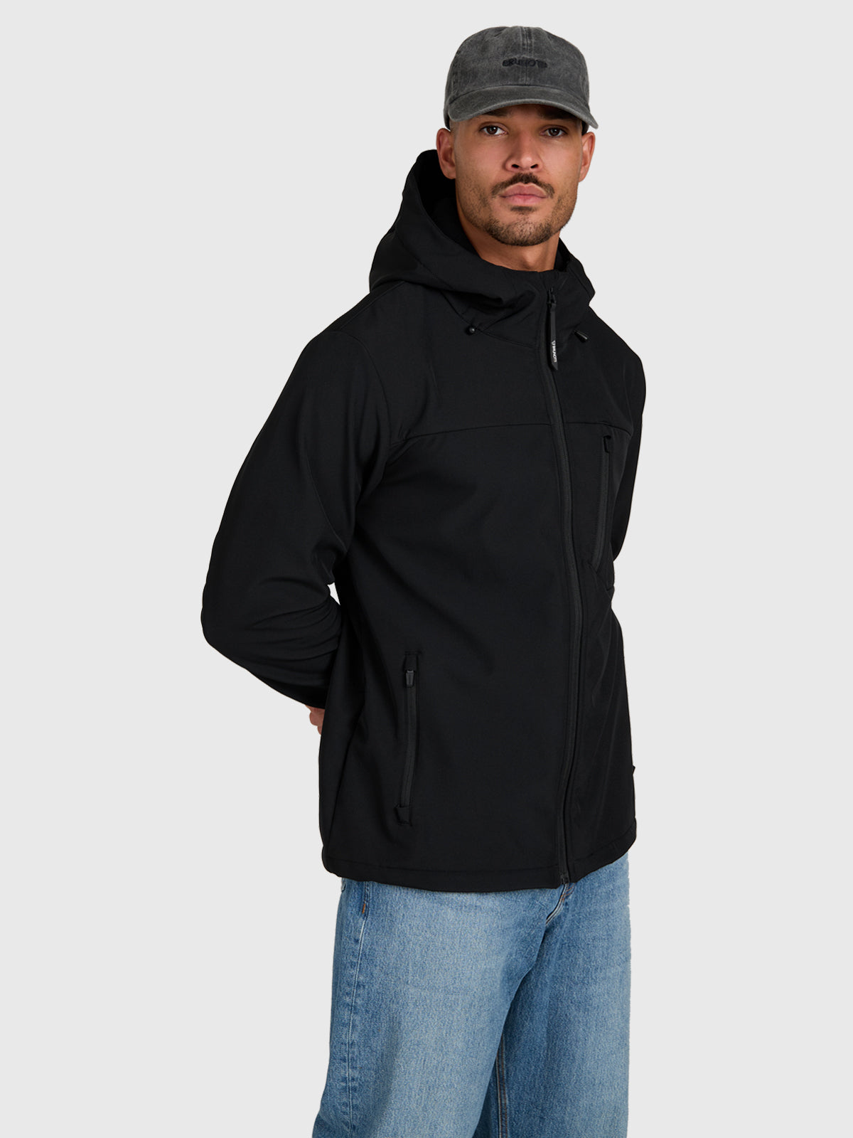 Mick Men Softshell Jacket | Black
