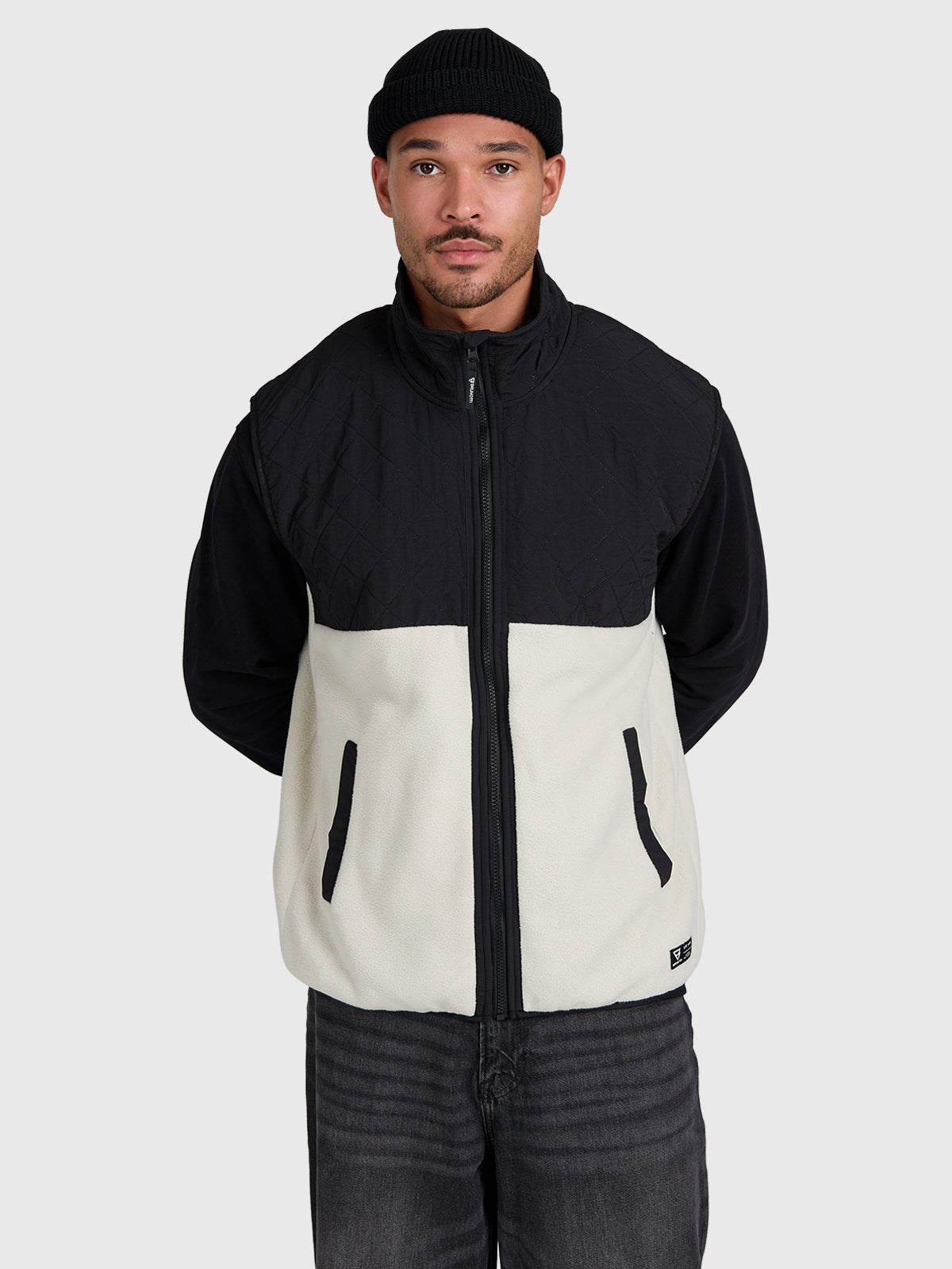 Dipon Men Bodywarmer | Soft Grey