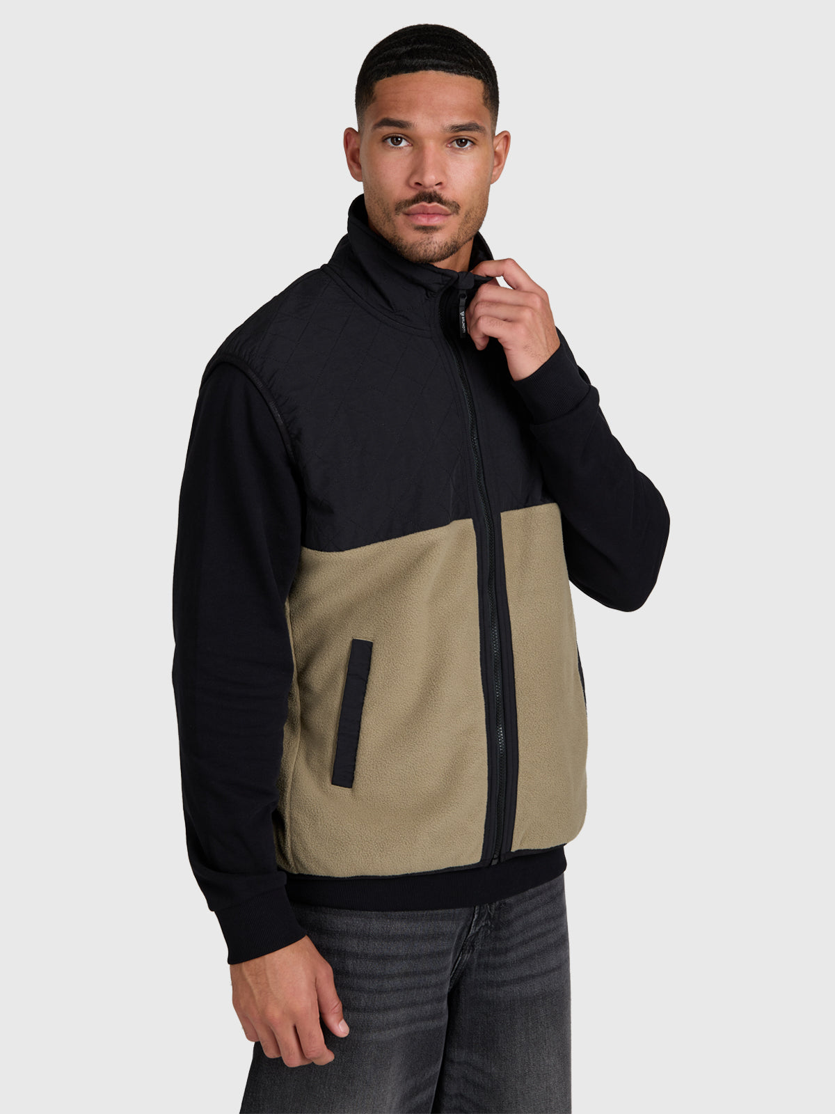 Dipon Men Bodywarmer | Dusky Green