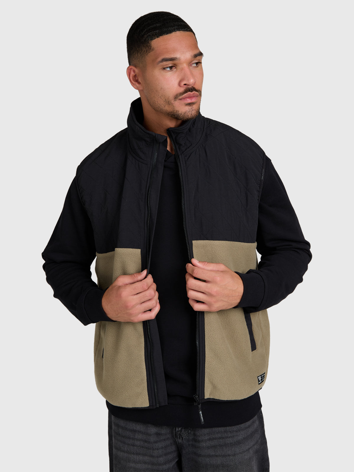 Dipon Men Bodywarmer | Dusky Green