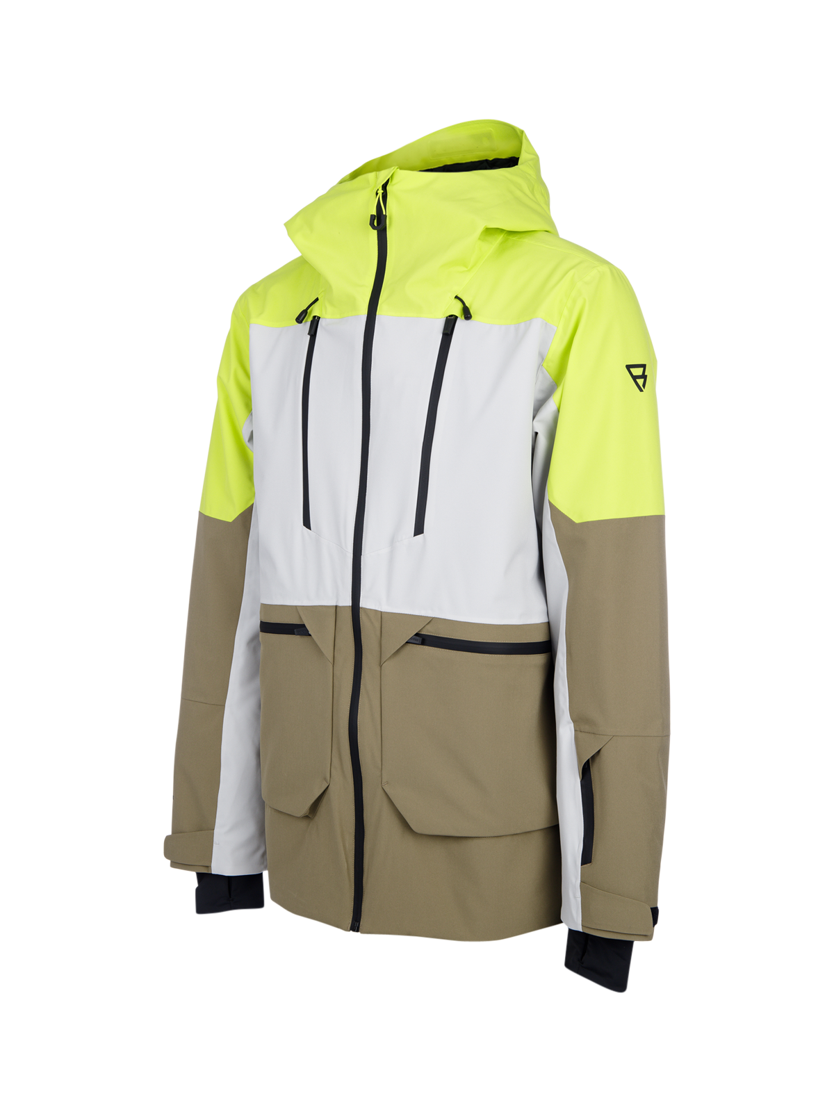 Biride Men Snow Jacket | Dusky Green