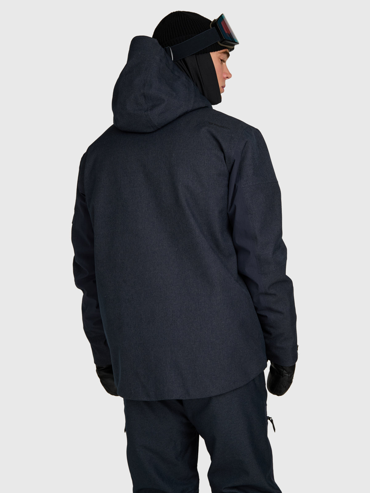 Bodish-Denim Men Snow Jacket | Denim