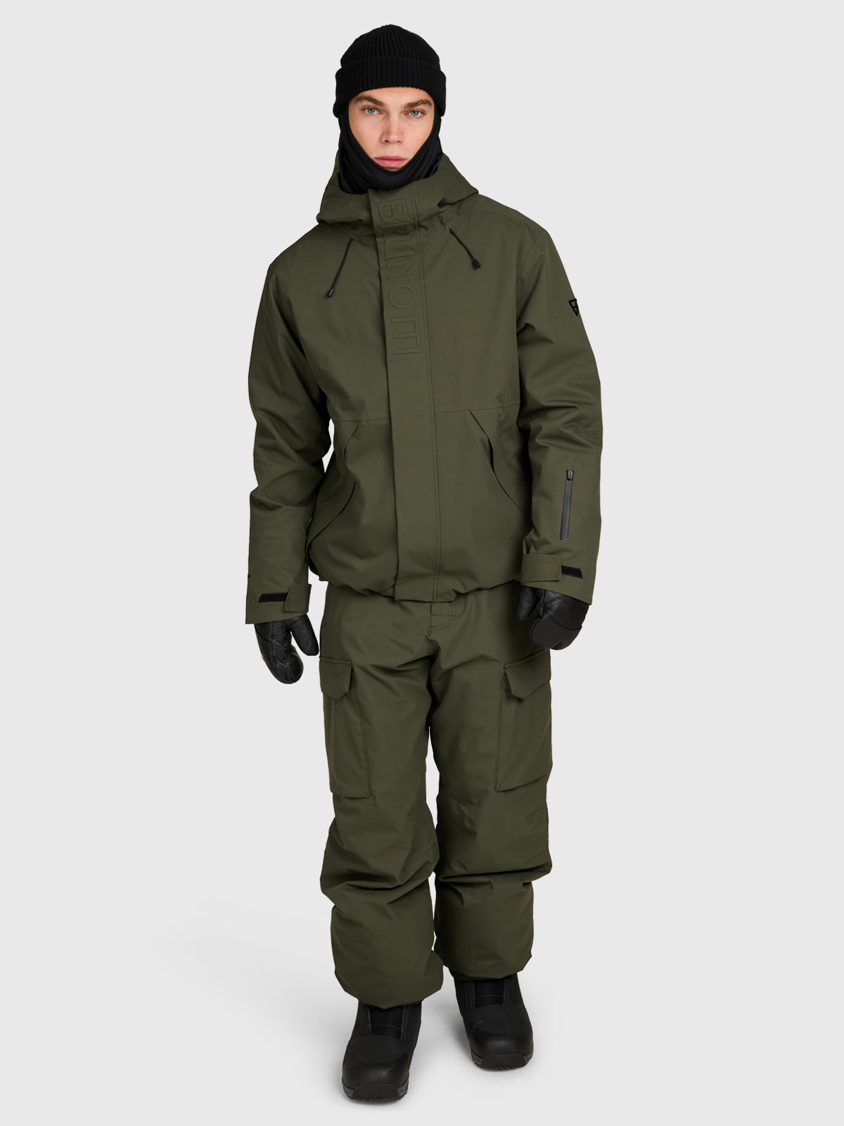 Snowstate Men Snow Pants | Deep Green