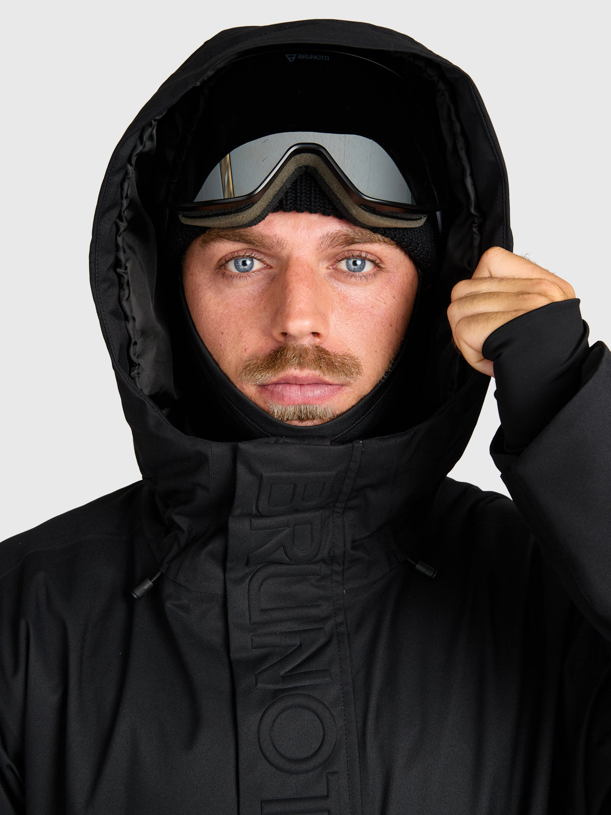 Dice Men Snow Jacket | Black