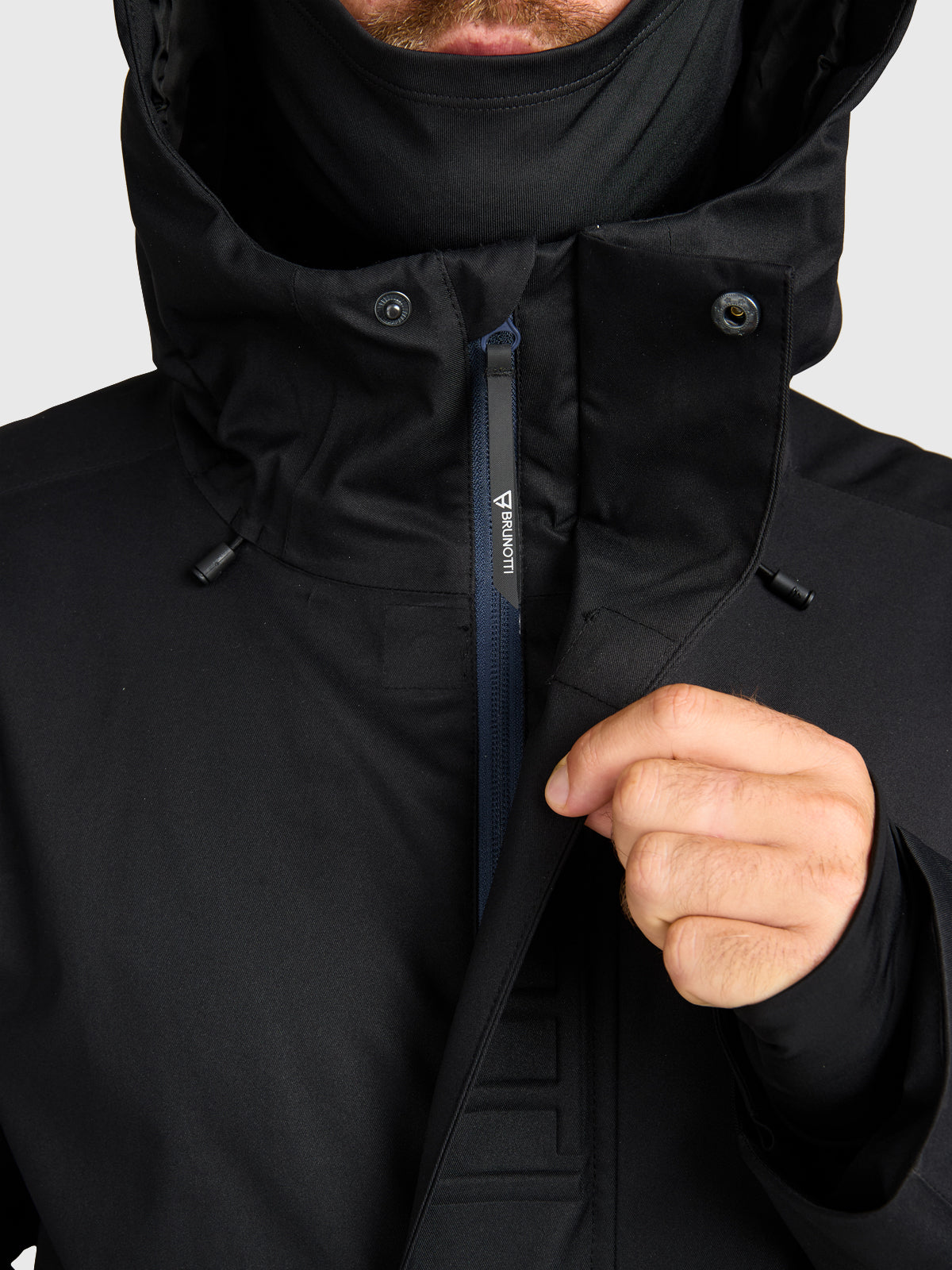Dice Men Snow Jacket | Black