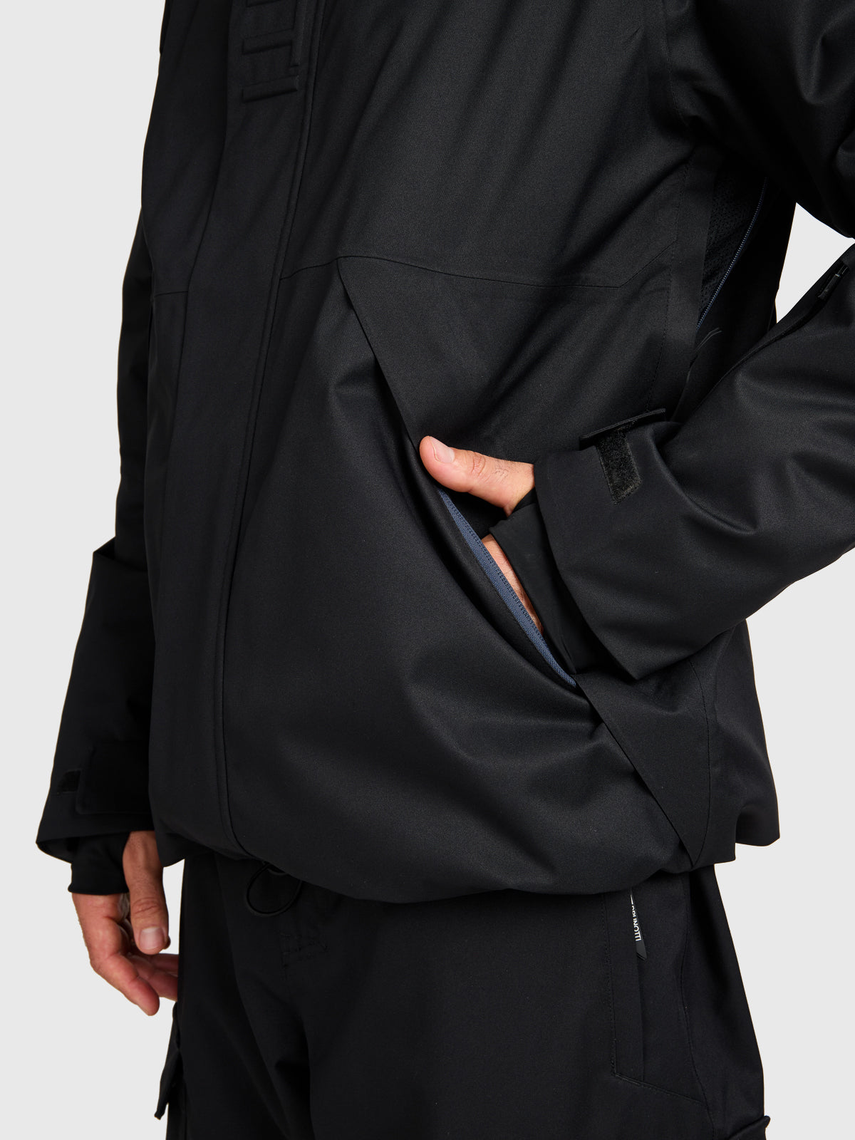 Dice Men Snow Jacket | Black