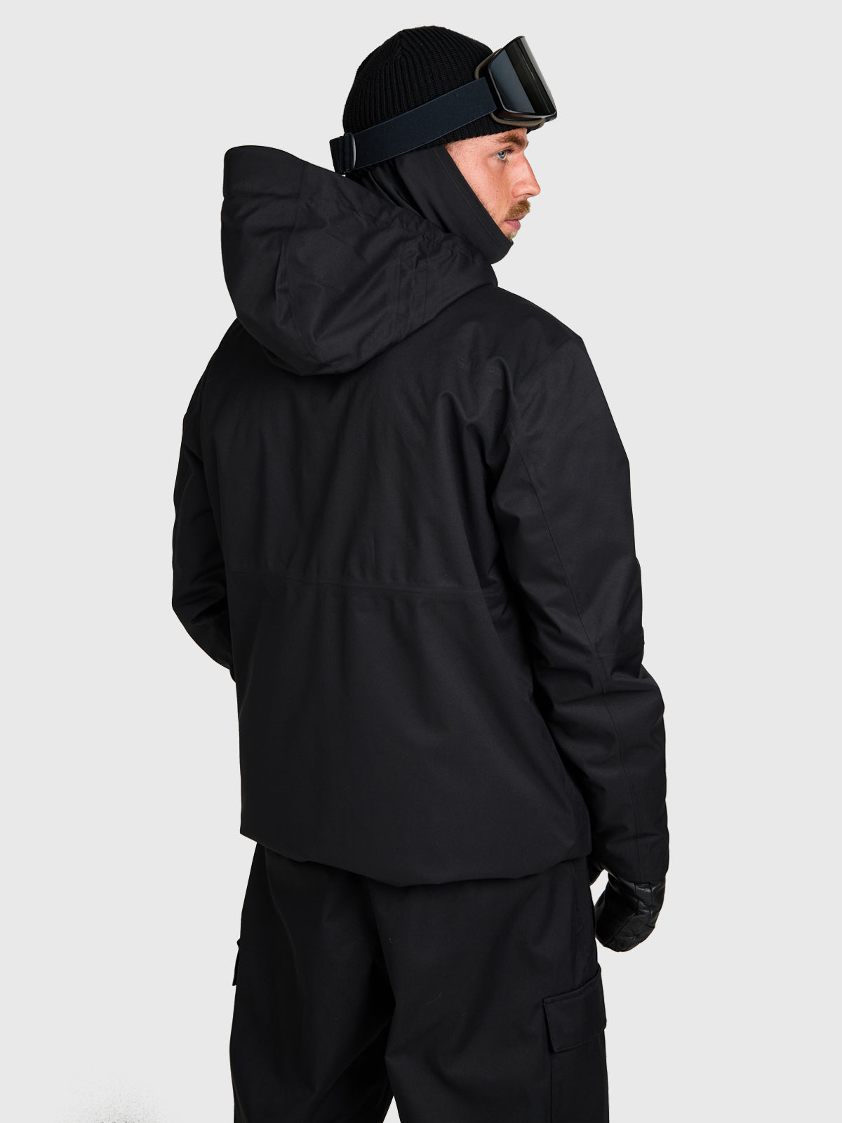 Dice Men Snow Jacket | Black