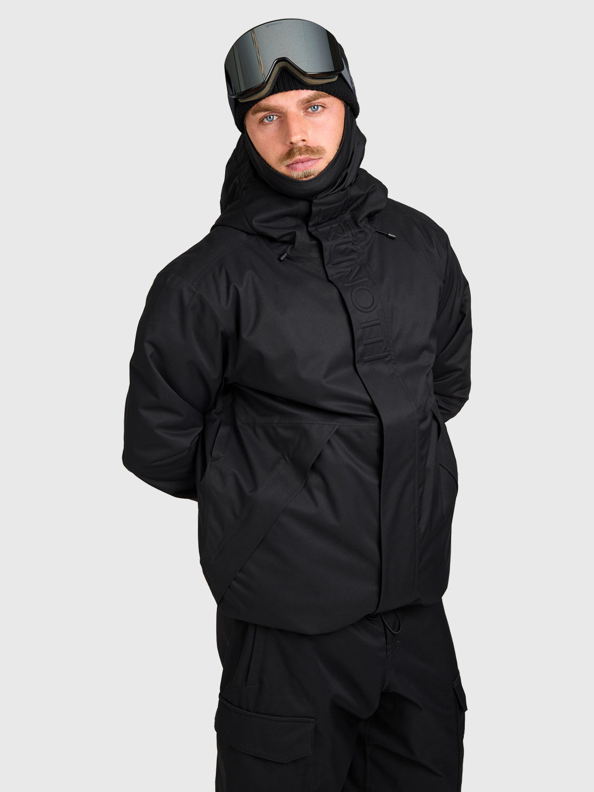 Dice Men Snow Jacket | Black