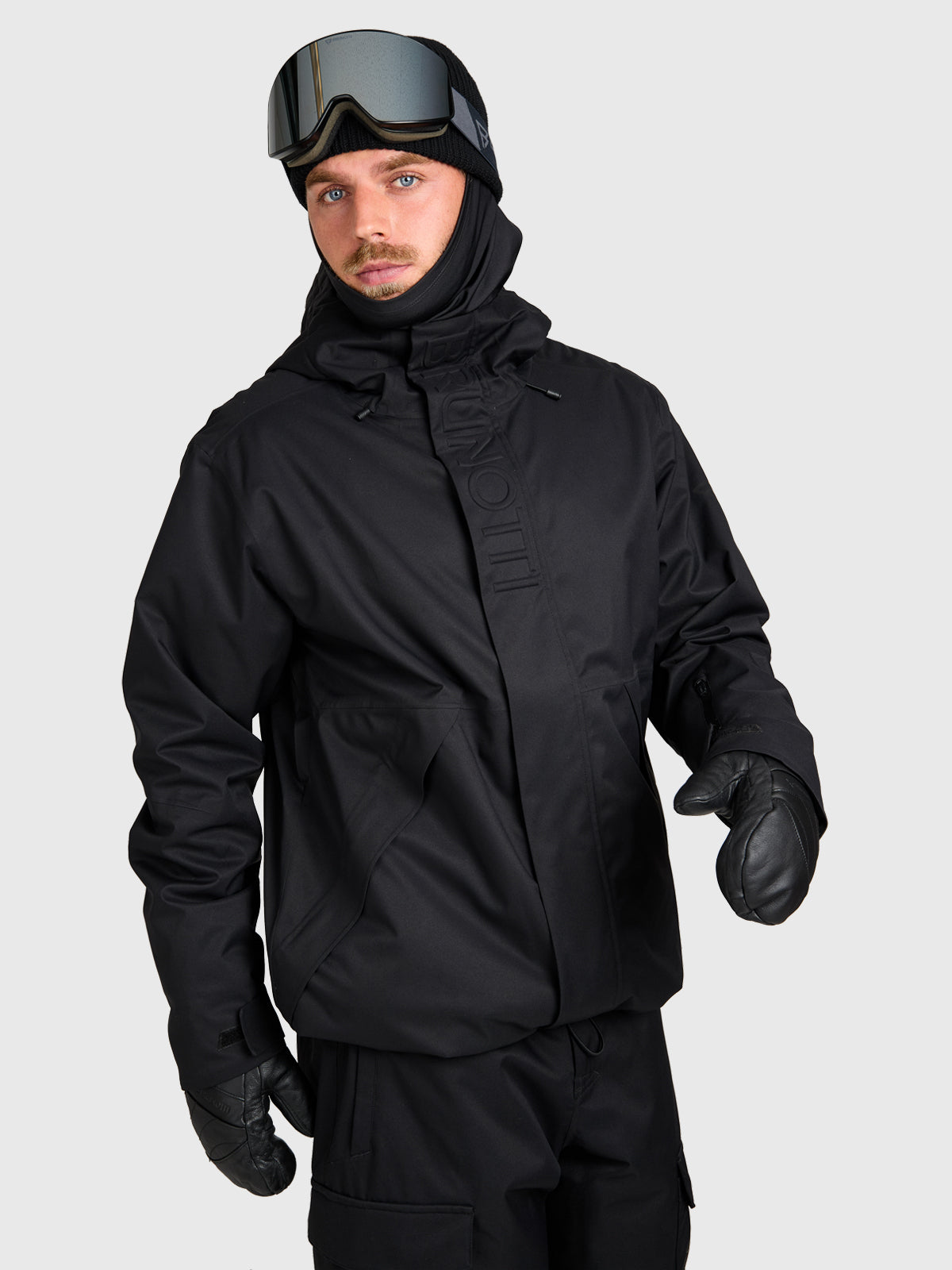 Dice Men Snow Jacket | Black