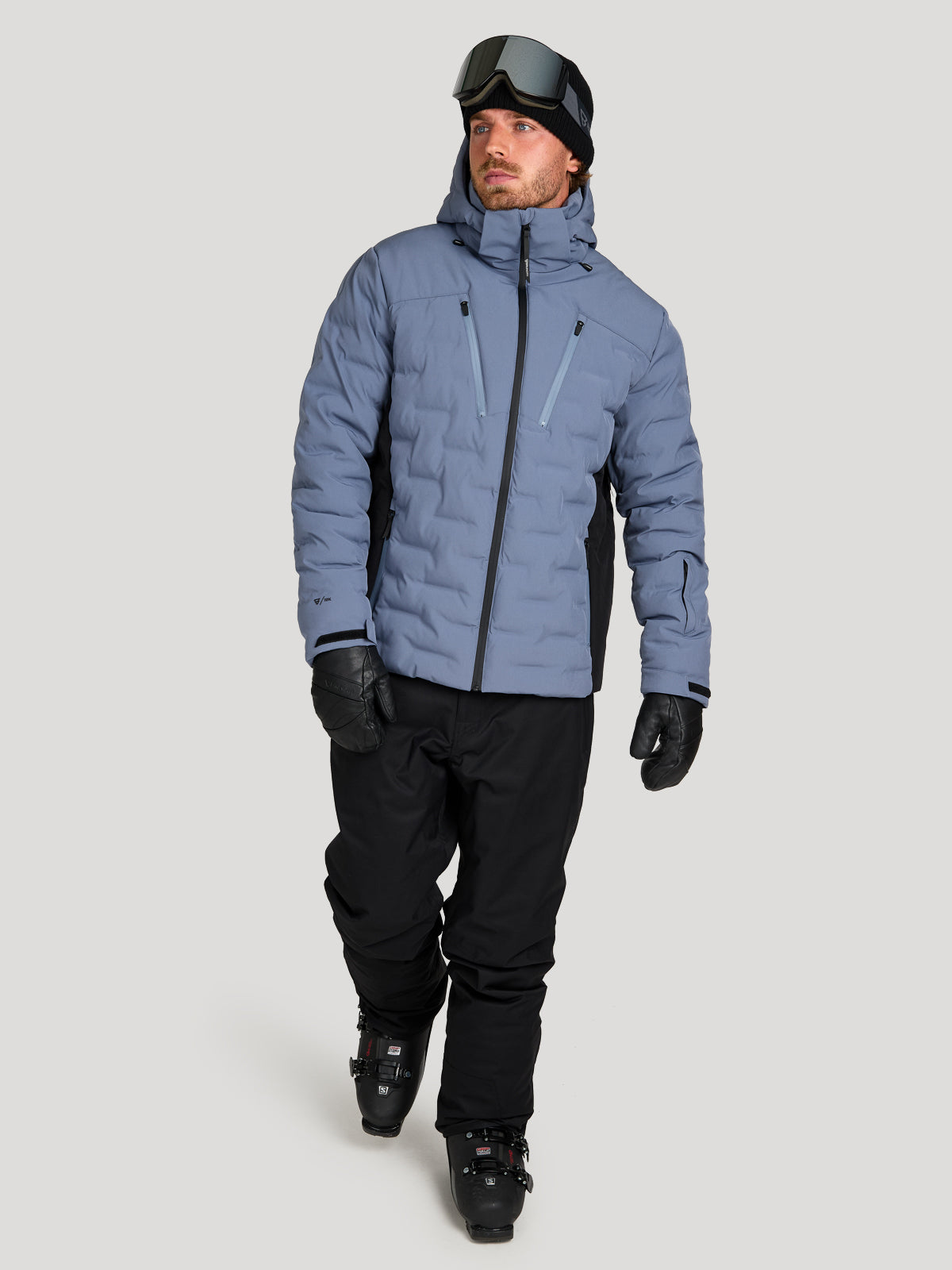 Sinclair Men Snow Jacket | Grey Sky