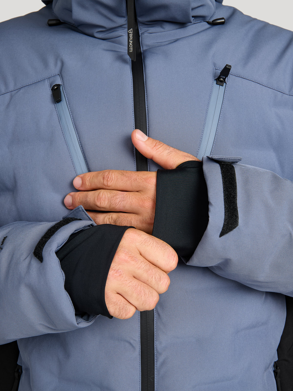 Sinclair Men Snow Jacket | Grey Sky