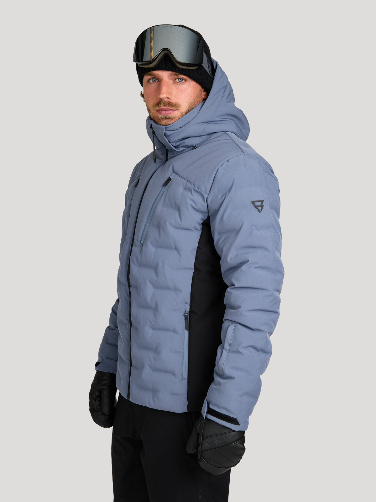 Sinclair Men Snow Jacket | Grey Sky