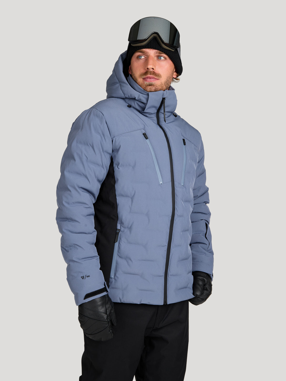 Sinclair Men Snow Jacket | Grey Sky