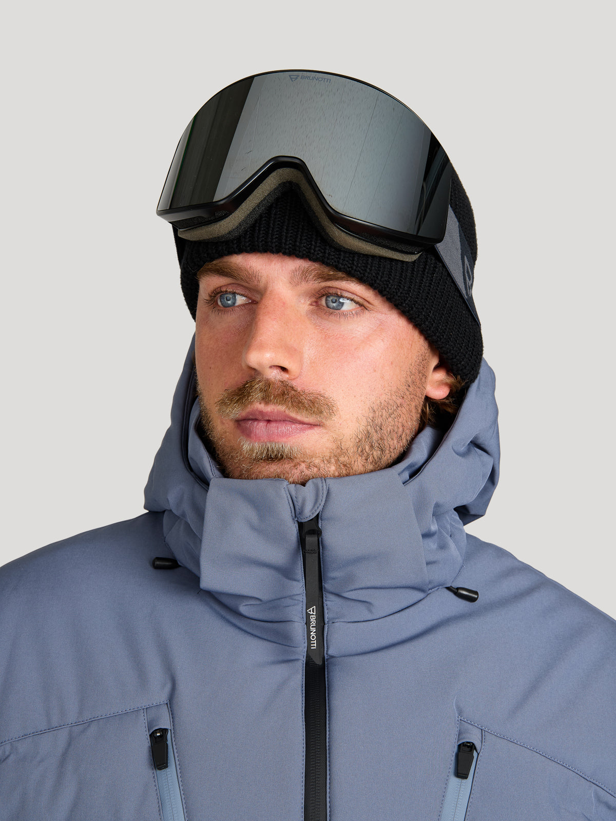 Sinclair Men Snow Jacket | Grey Sky