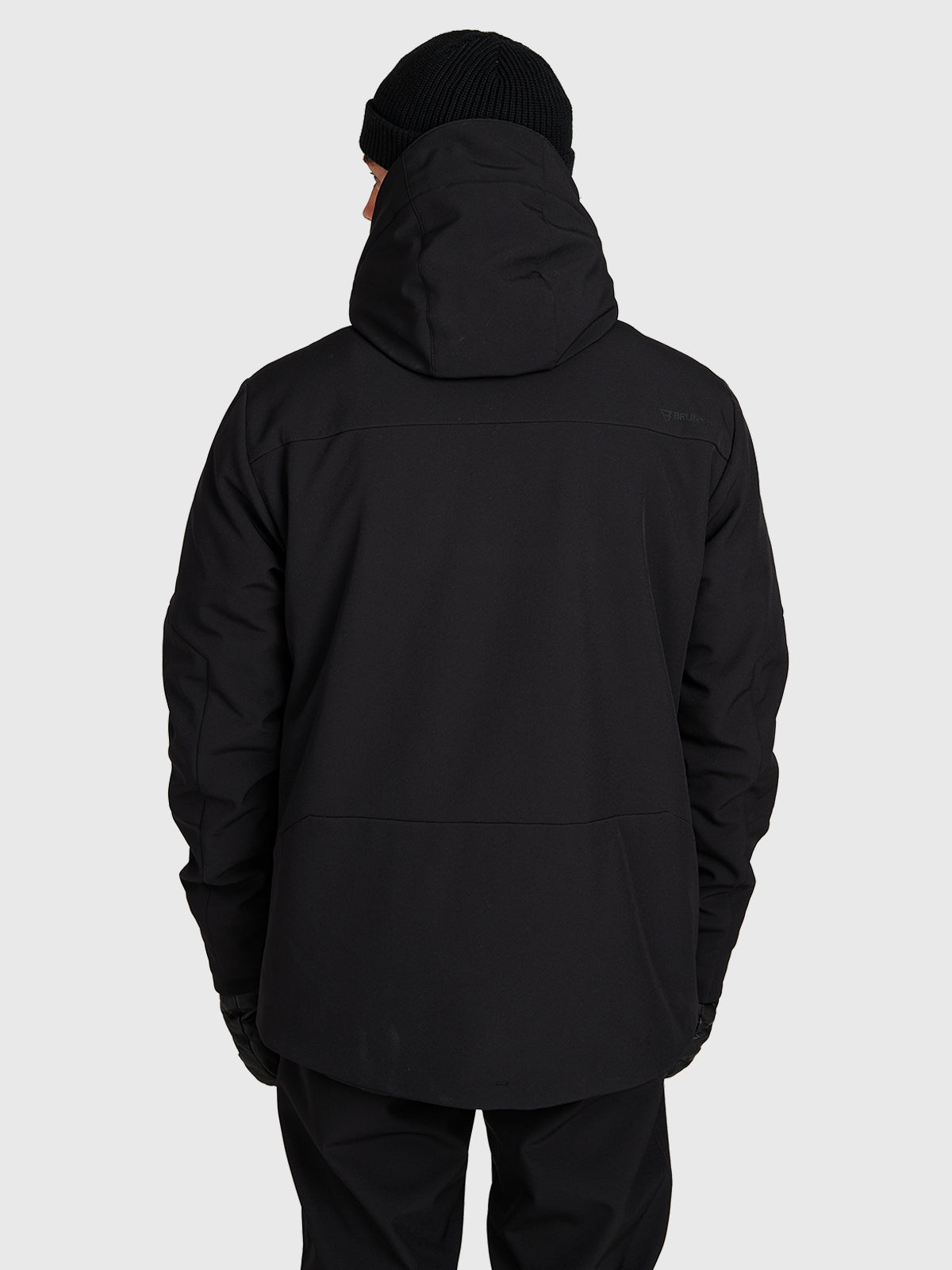 Marsalo Men Softshell Jacket Snow | Black