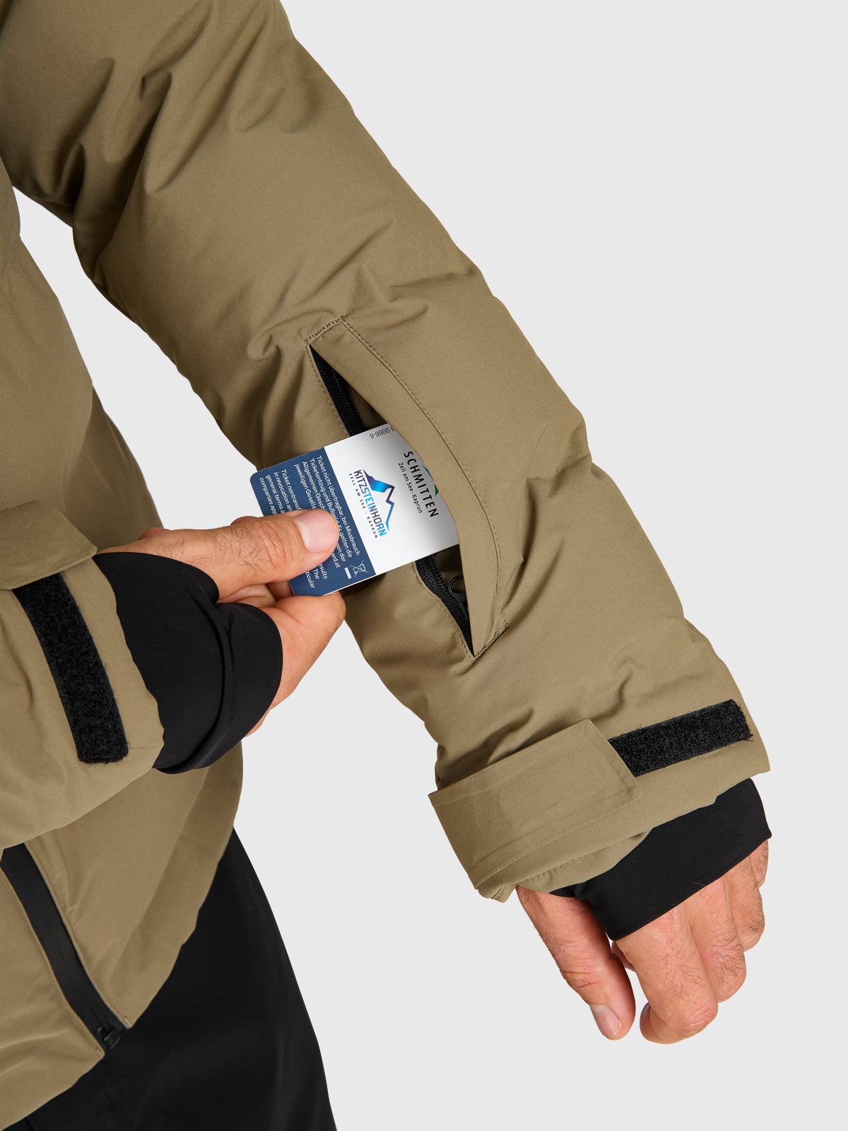 Storm Men Snow Jacket | Soft Grey