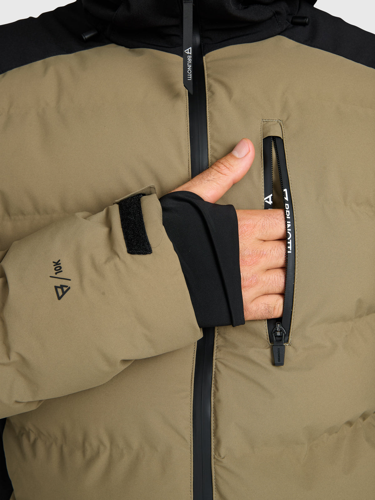 Storm Men Snow Jacket | Soft Grey