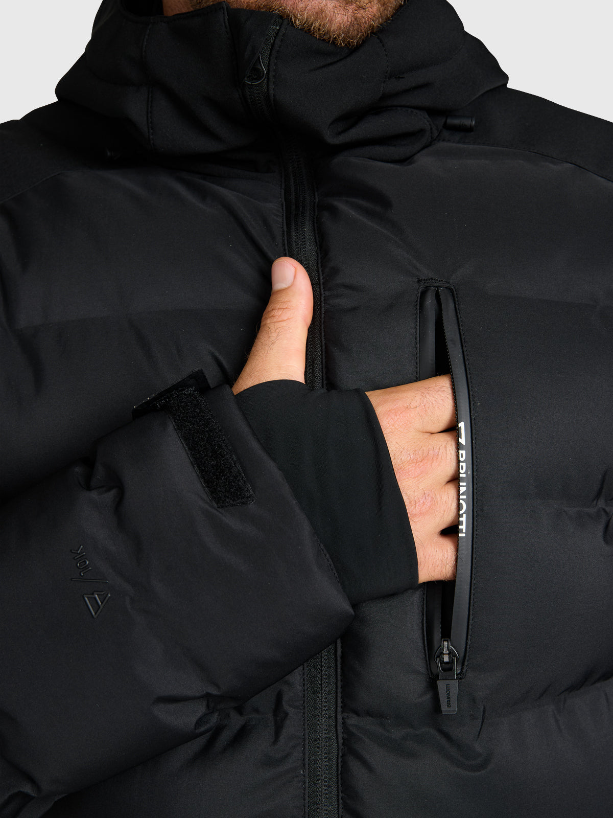 Storm Men Snow Jacket | Black