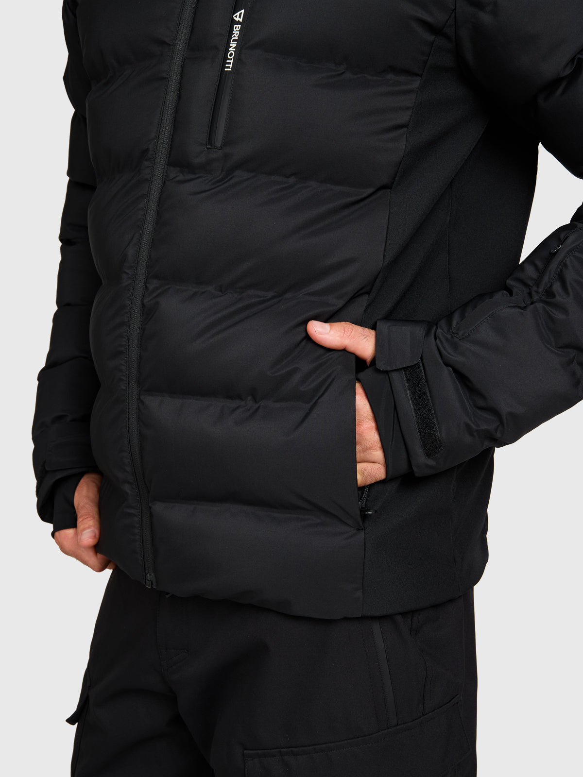 Storm Men Snow Jacket | Black