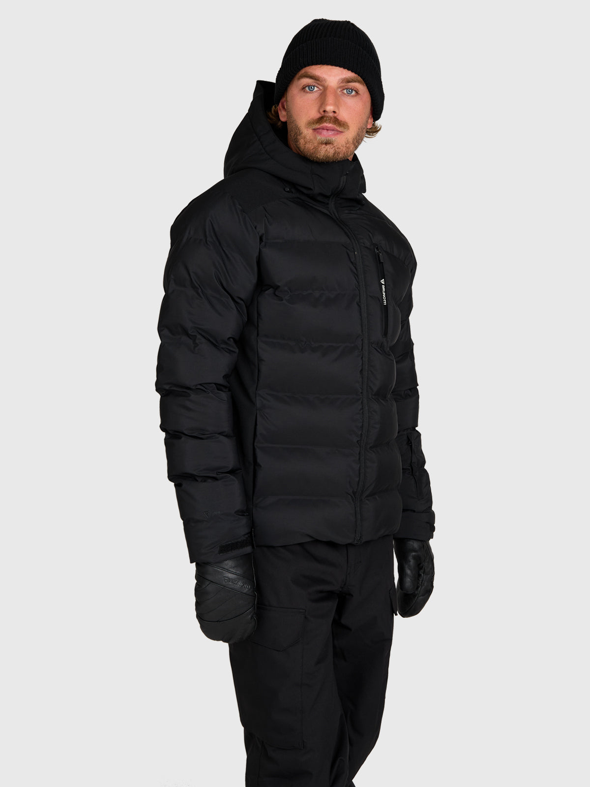 Storm Men Snow Jacket | Black