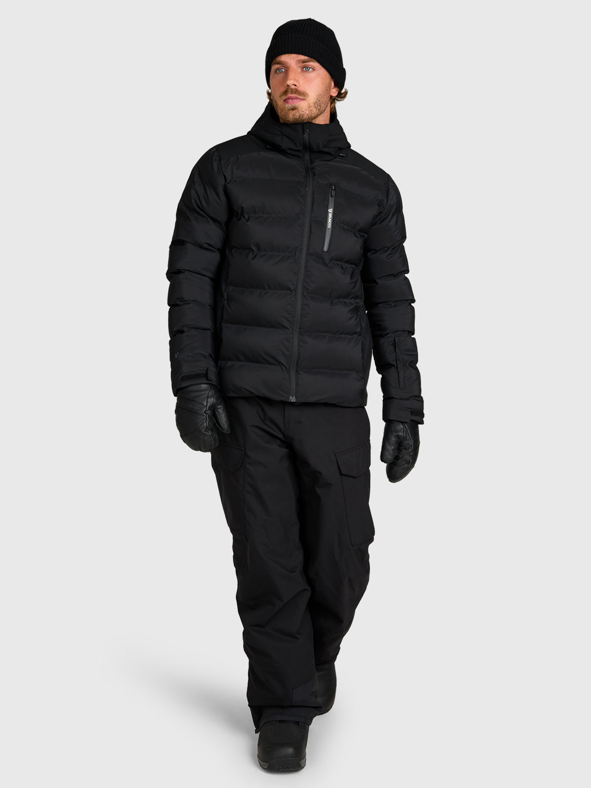Storm Men Snow Jacket | Black