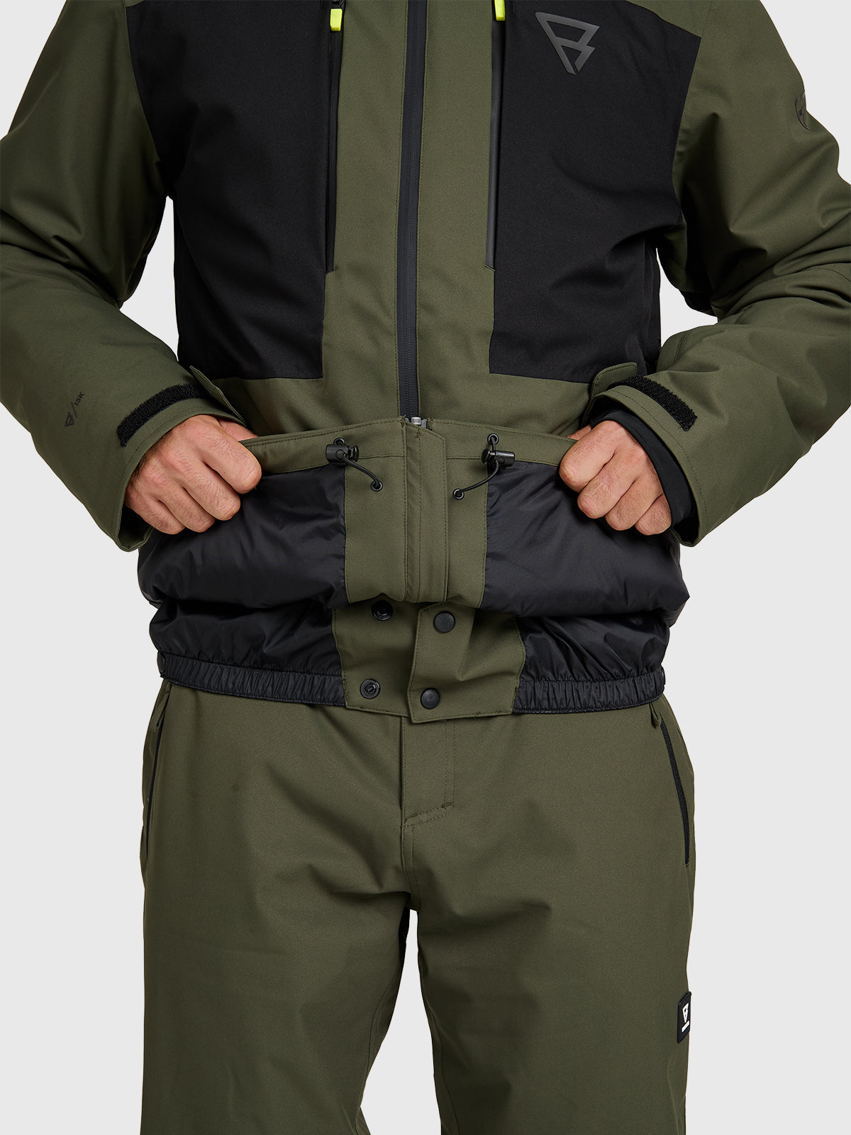 Aratinos-S Men Snow Jacket | Deep Green