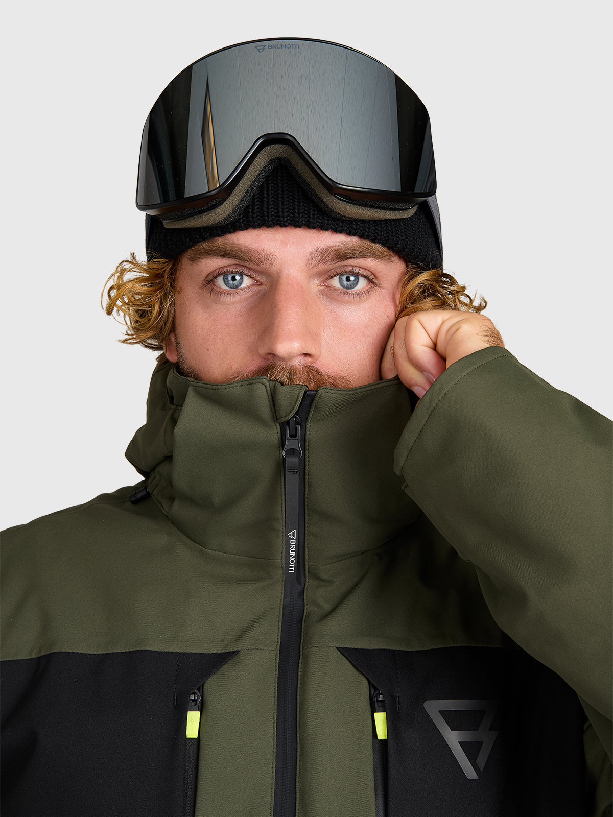 Aratinos-S Men Snow Jacket | Deep Green