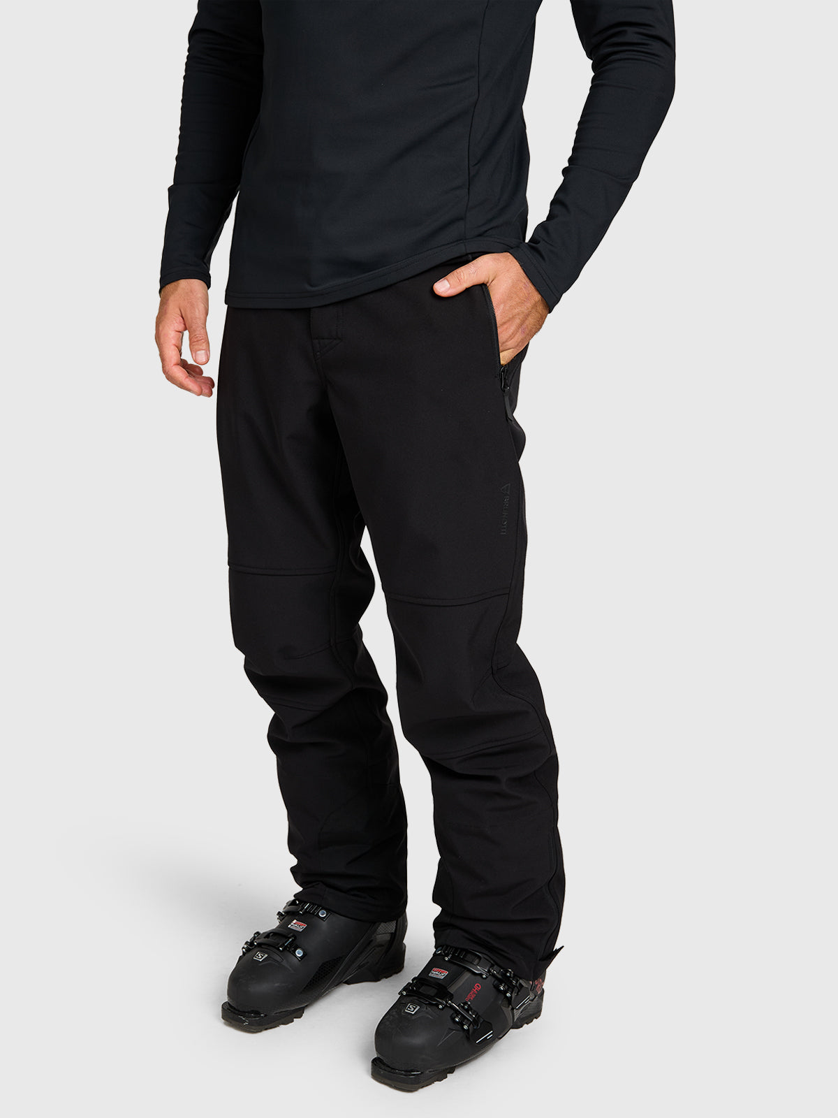 Huygens Men Softshell Pants | Black
