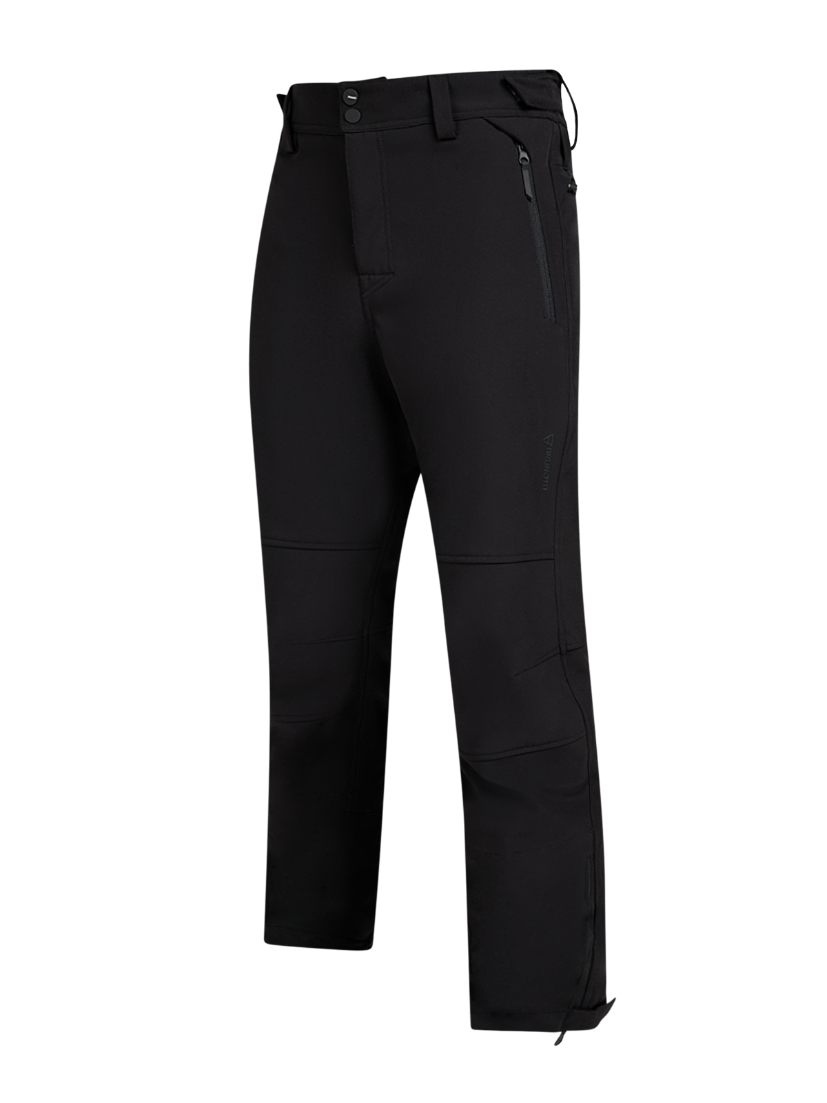 Huygens Men Softshell Pants | Black