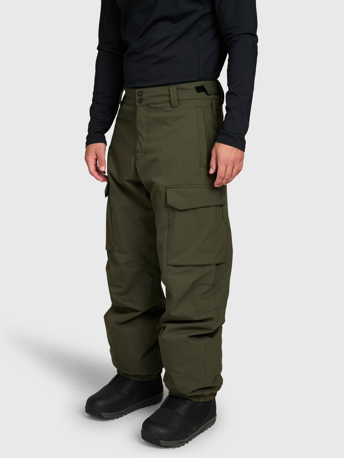Snowstate Men Snow Pants | Deep Green