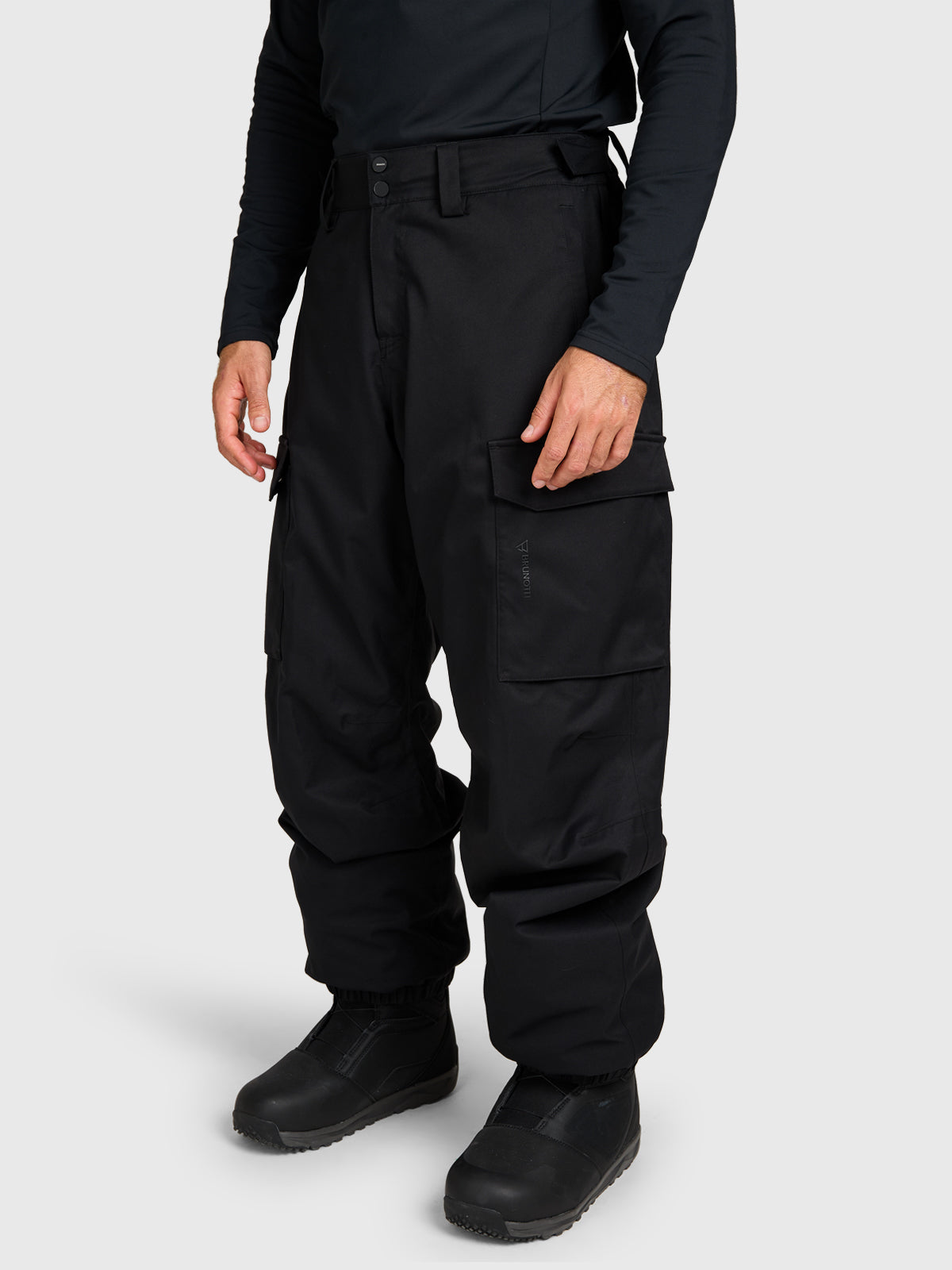 Snowstate Men Snow Pants | Black