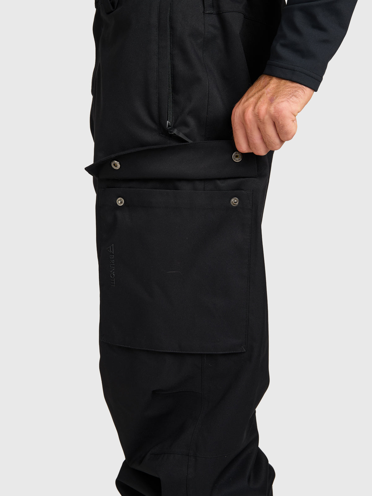 Snowstate Men Snow Pants | Black