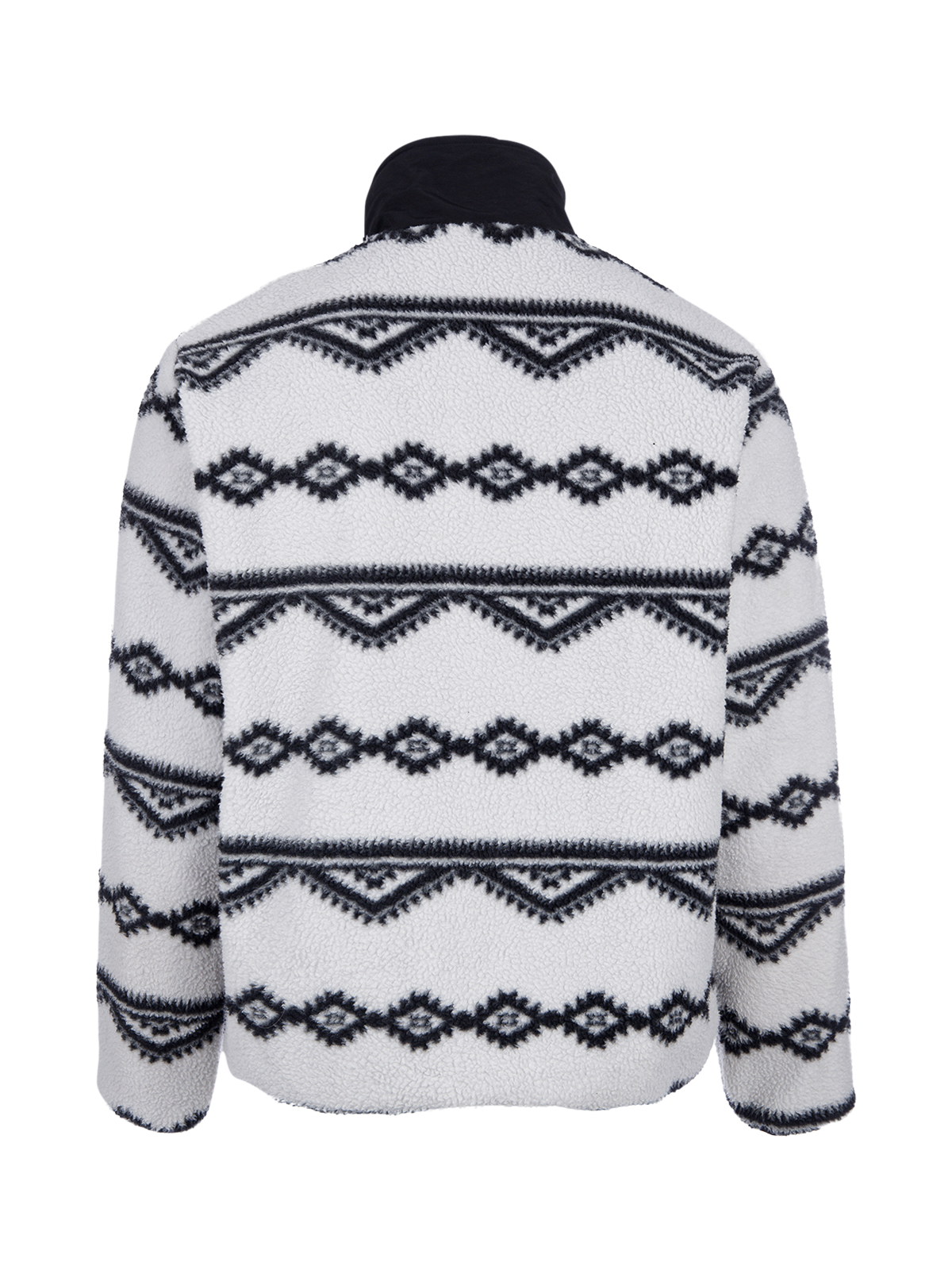 Kevio-Zip Men Urban Fleece | Soft Grey