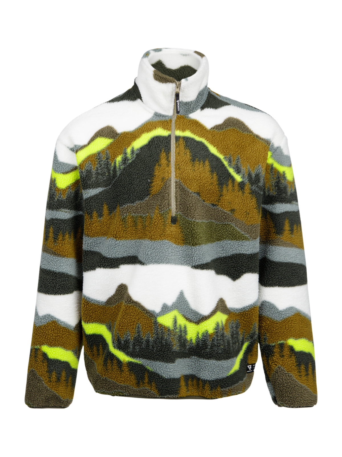 Reggio Men Urban Fleece | Dusky Green