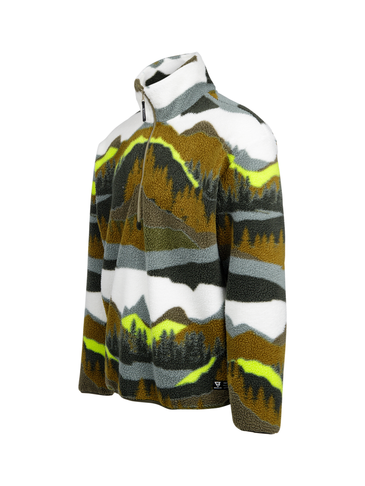 Reggio Men Urban Fleece | Dusky Green