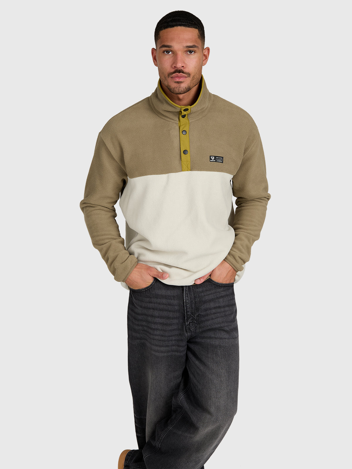 Bayo Men Urban Fleece | Dusky Green