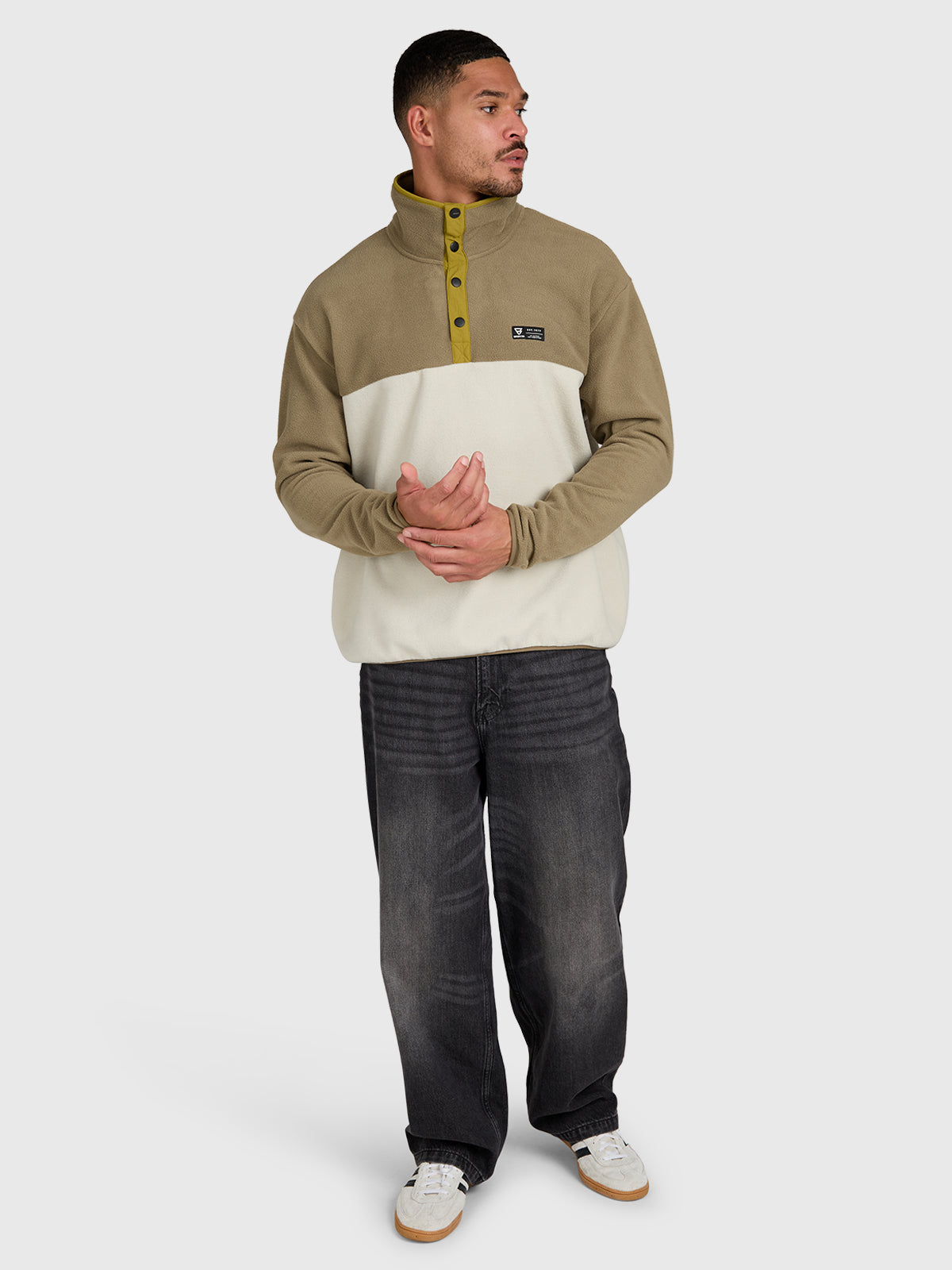 Bayo Men Urban Fleece | Dusky Green