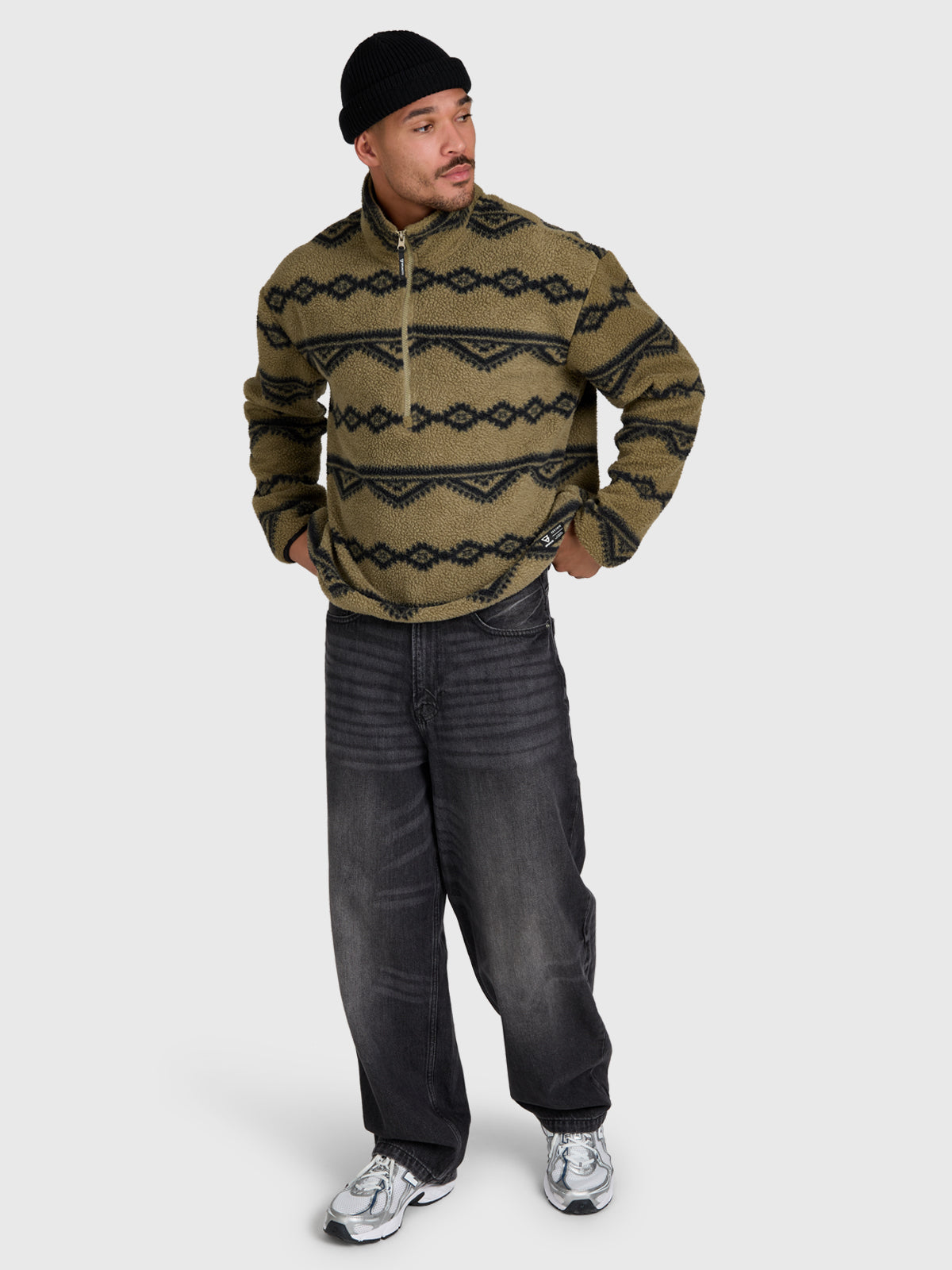 Kennet Men Urban Fleece | Dusky Green